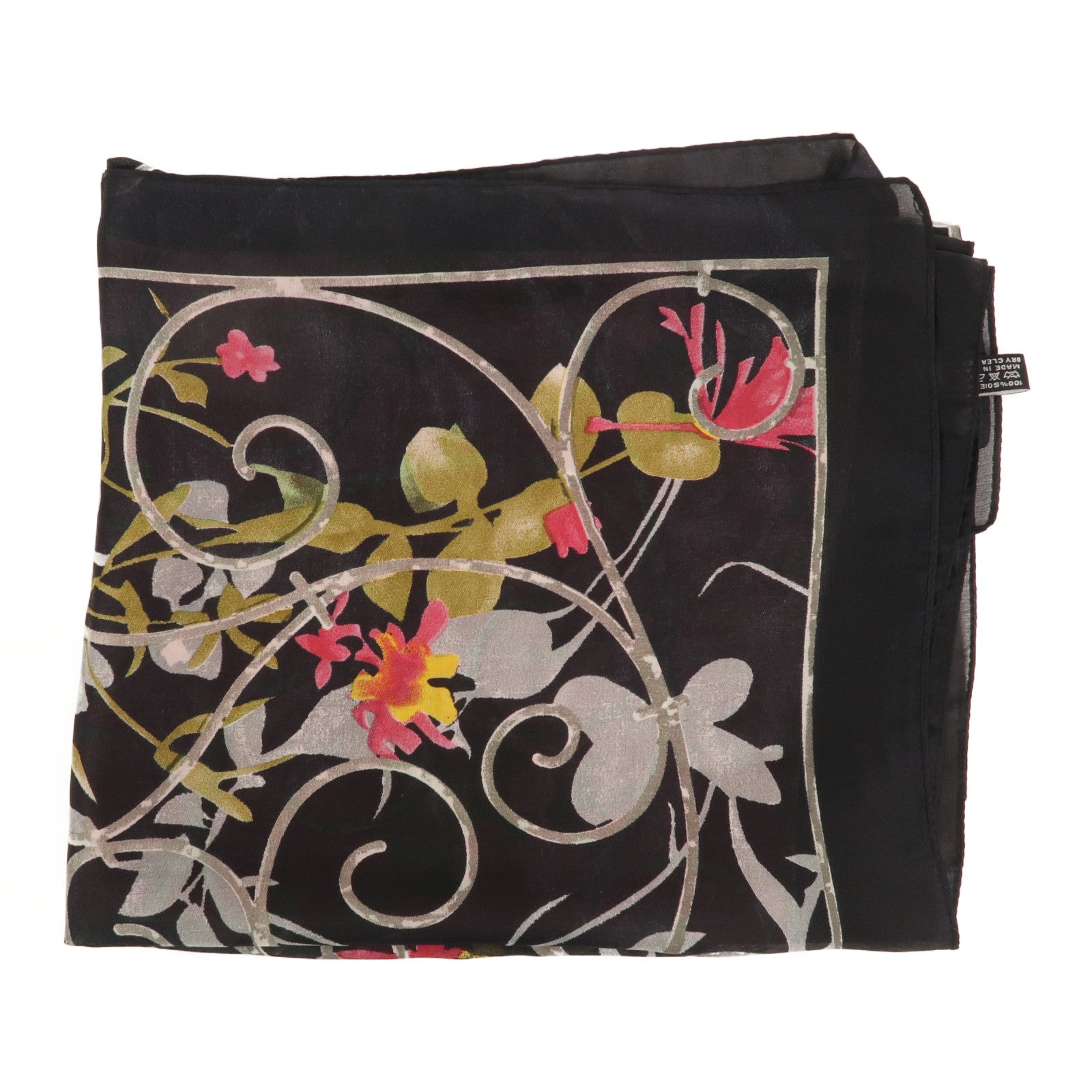 Valentino 絲質Scarf 130x130絲巾
