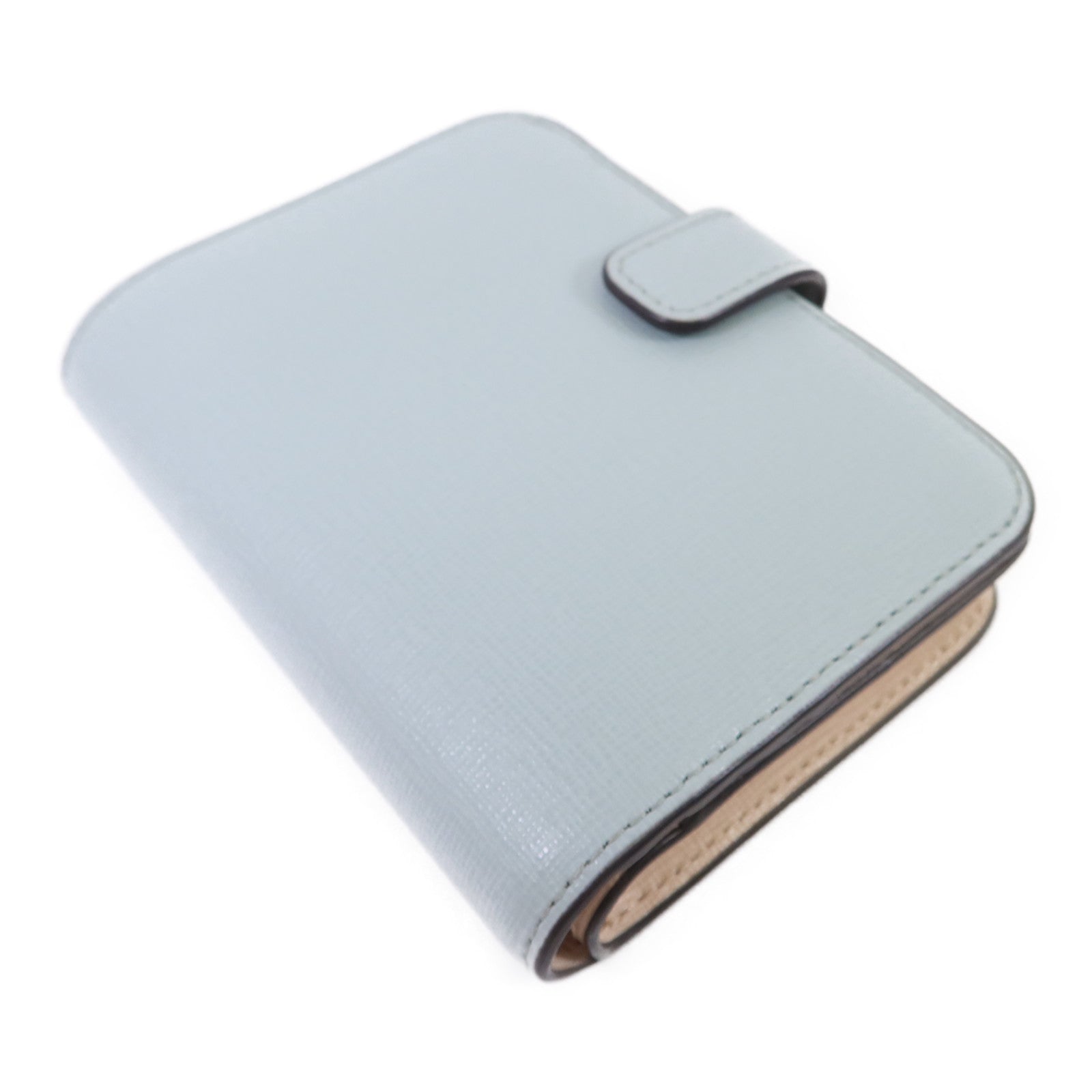 Furla 牛皮皮革Bifold Wallet金扣錢包