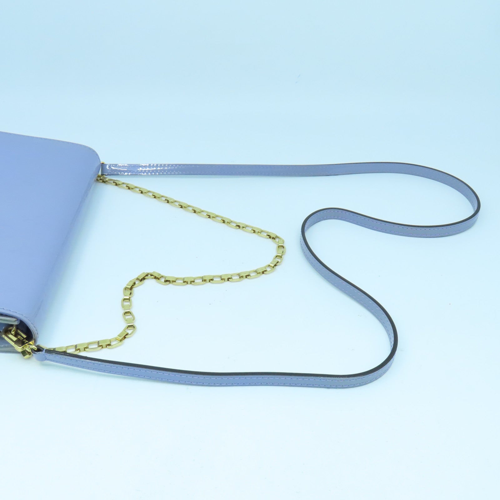 LOUIS VUITTON 【激減優惠】Monogram Vernis ANA 2 Way Shoulder金扣手挽肩背兩用袋紫色