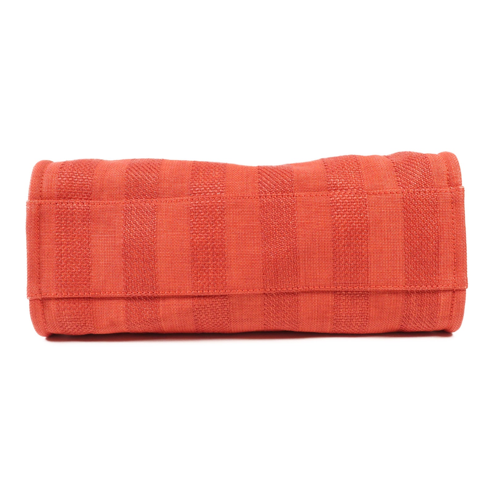 CHANEL 帆布Deauville MM金扣手挽袋