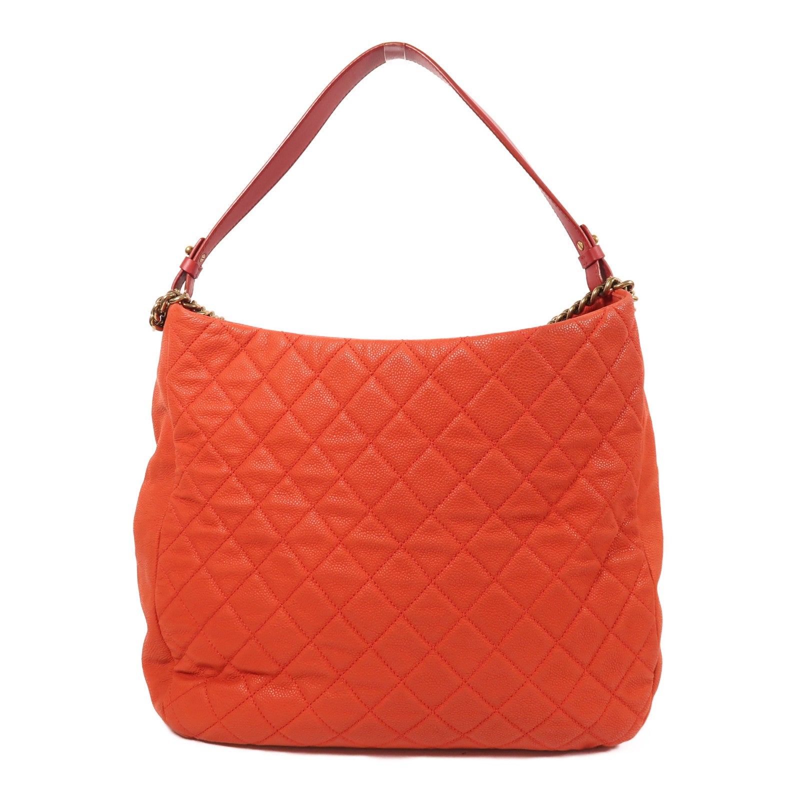 CHANEL 牛皮皮革2 Way Shoulder手挽肩背兩用袋