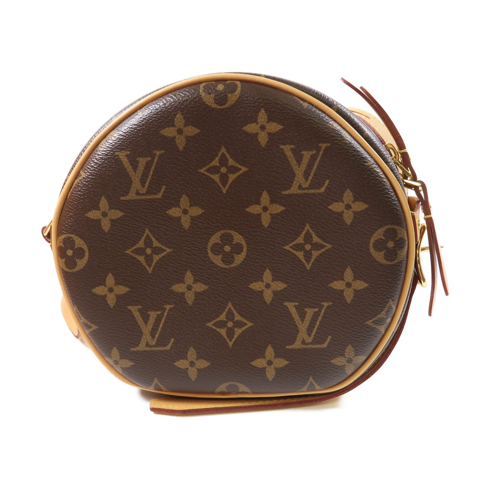 LOUIS VUITTON Monogram Boite Chapeau Souple PM金扣肩背袋啡色