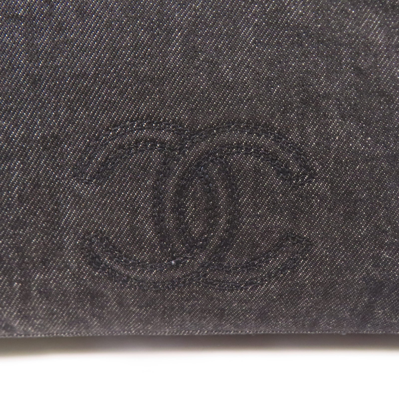 CHANEL 牛仔布/牛皮皮革Hand Bag手挽袋