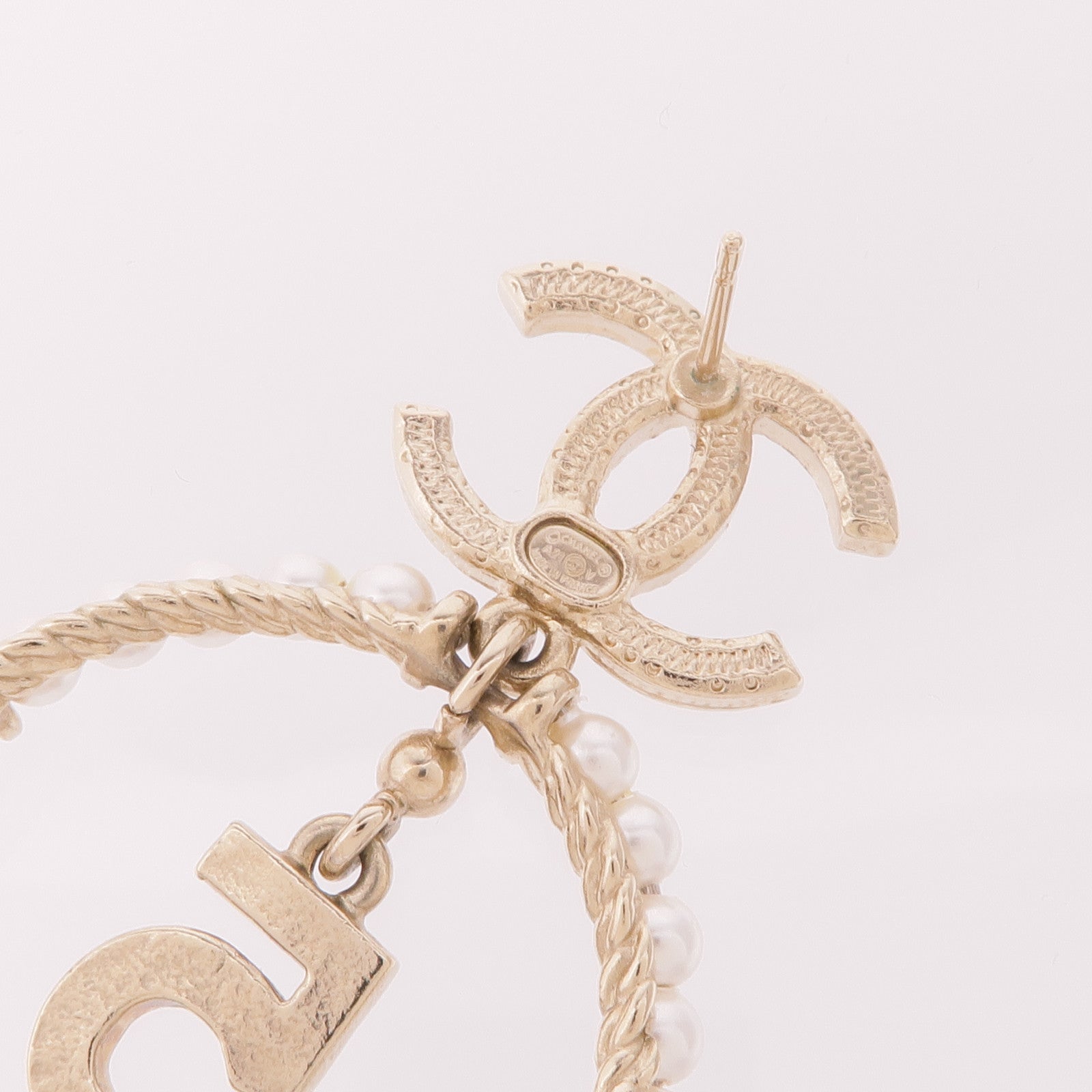 CHANEL PVC/金屬Earrings耳環