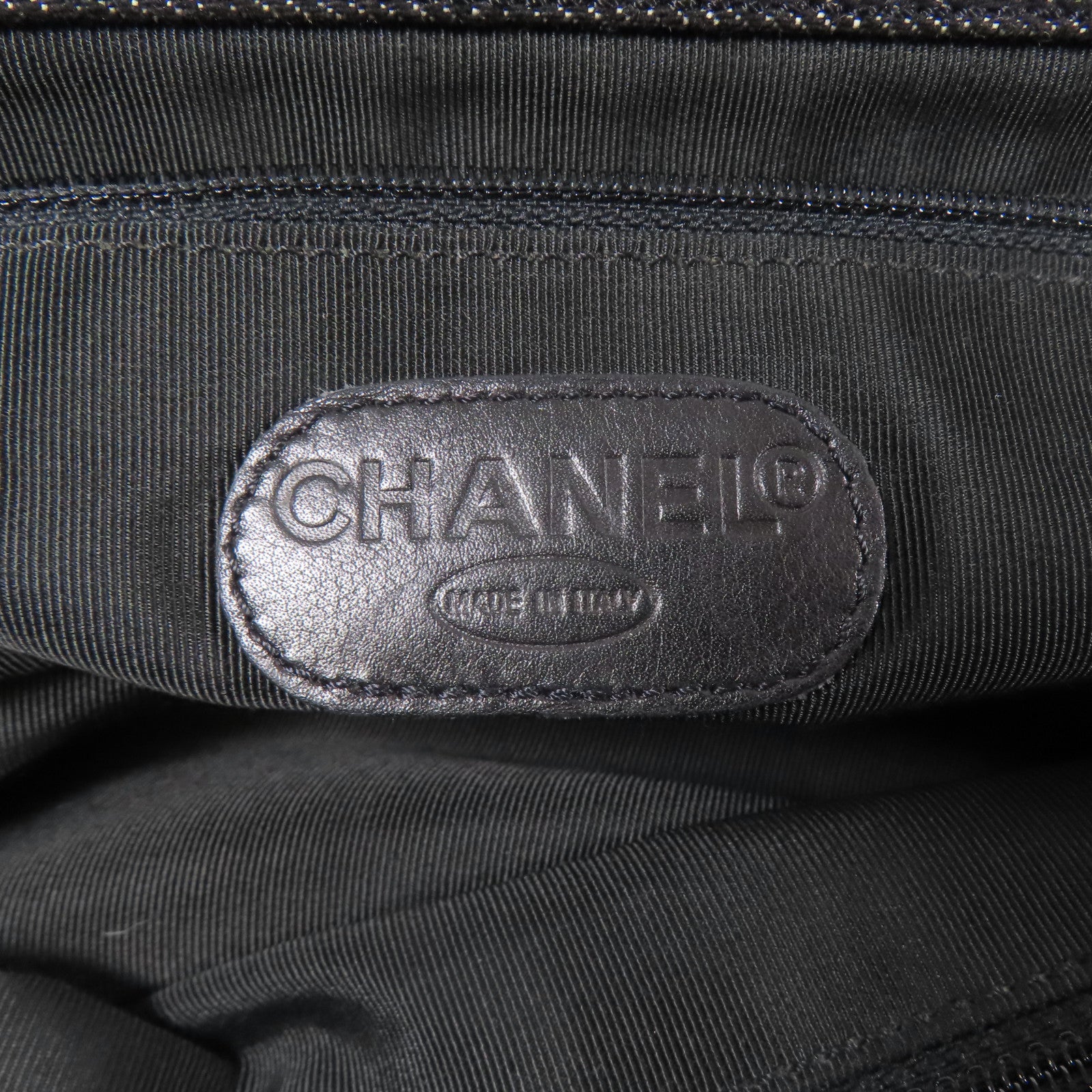 CHANEL 牛仔布/牛皮皮革Hand Bag手挽袋