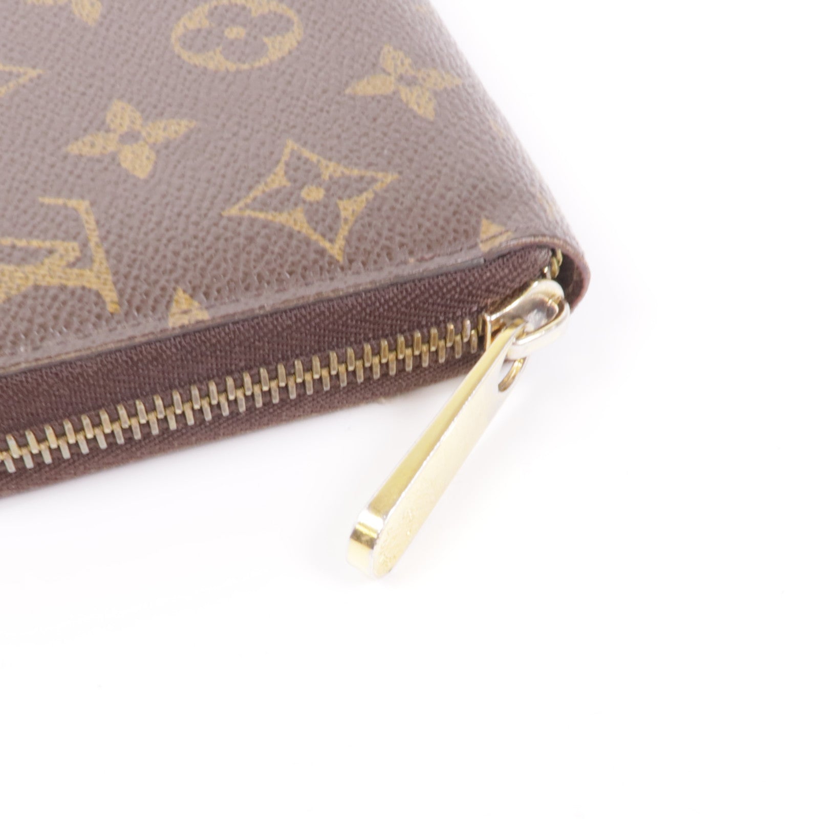 LOUIS VUITTON Monogram Zipper Long Wallet金扣長錢包