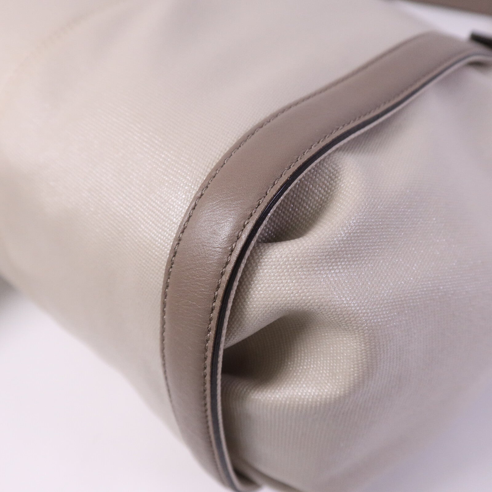 TOD'S 塗層帆布G-Line Sacca銀扣手挽肩背兩用袋