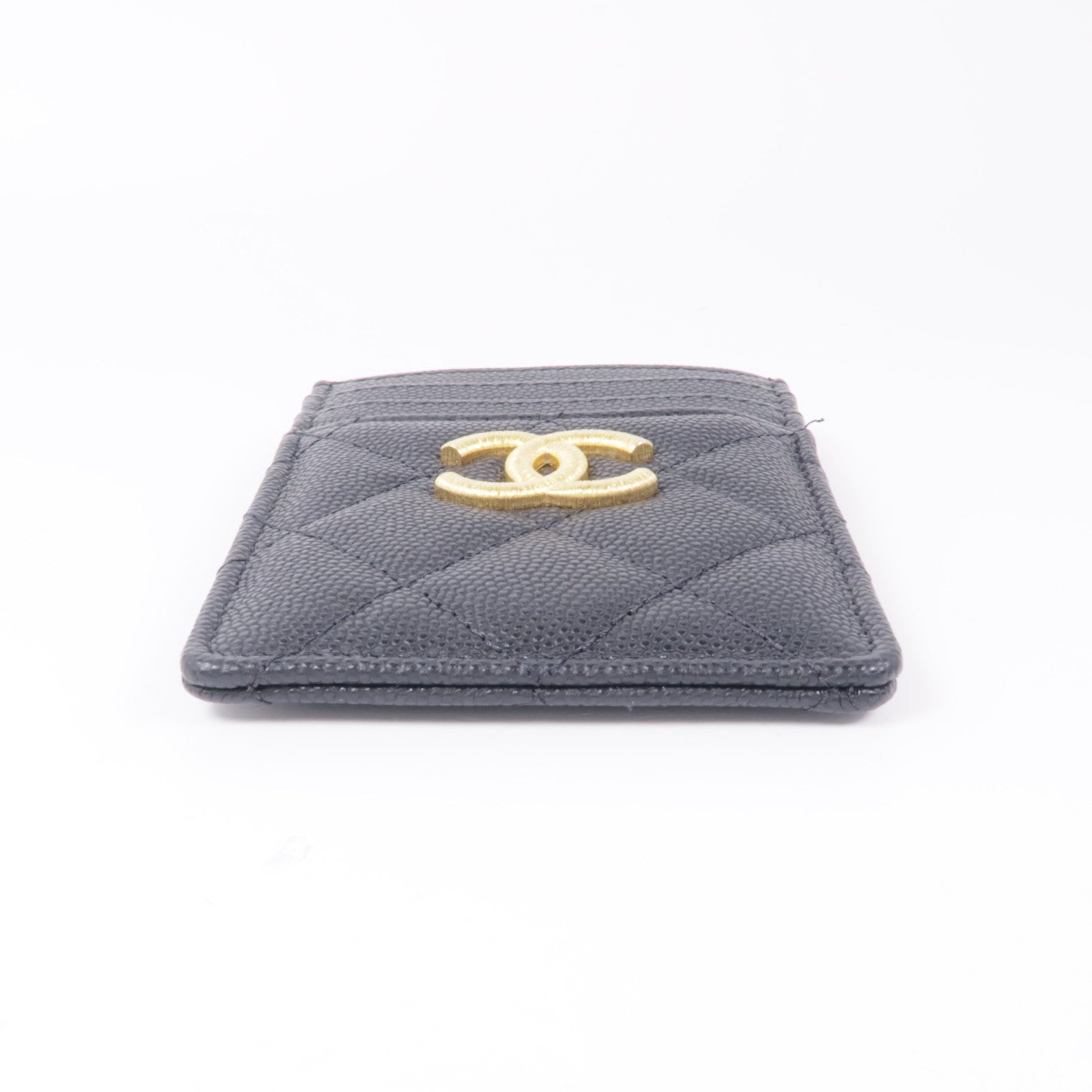 CHANEL 牛皮皮革Card Case金扣卡片套