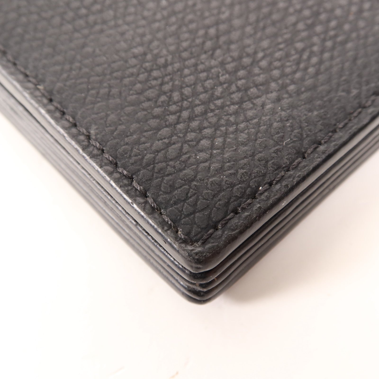 FENDI 牛皮皮革Flat F金扣卡片套