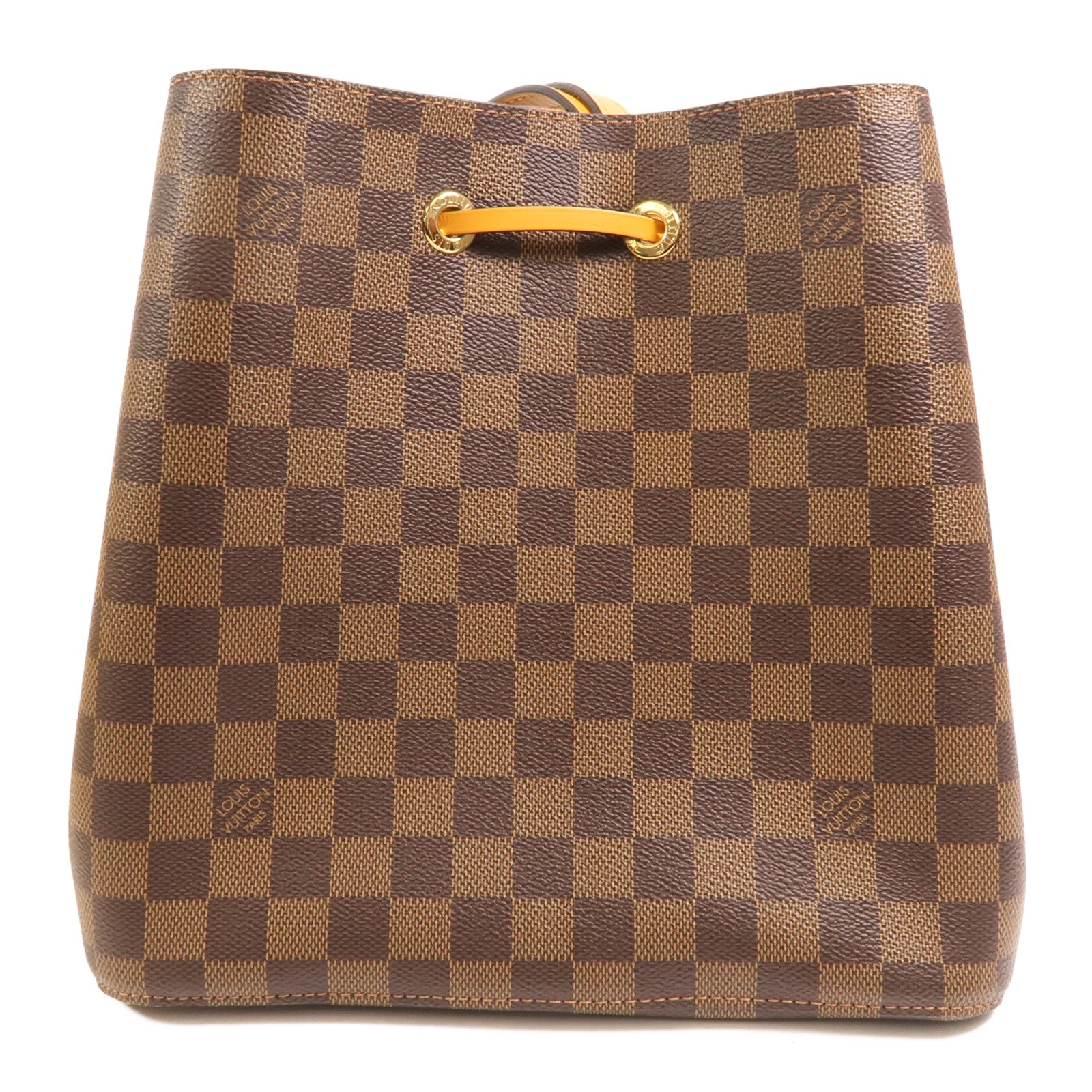 LOUIS VUITTON 【激減優惠】Damier NeoNoe MM金扣肩背袋