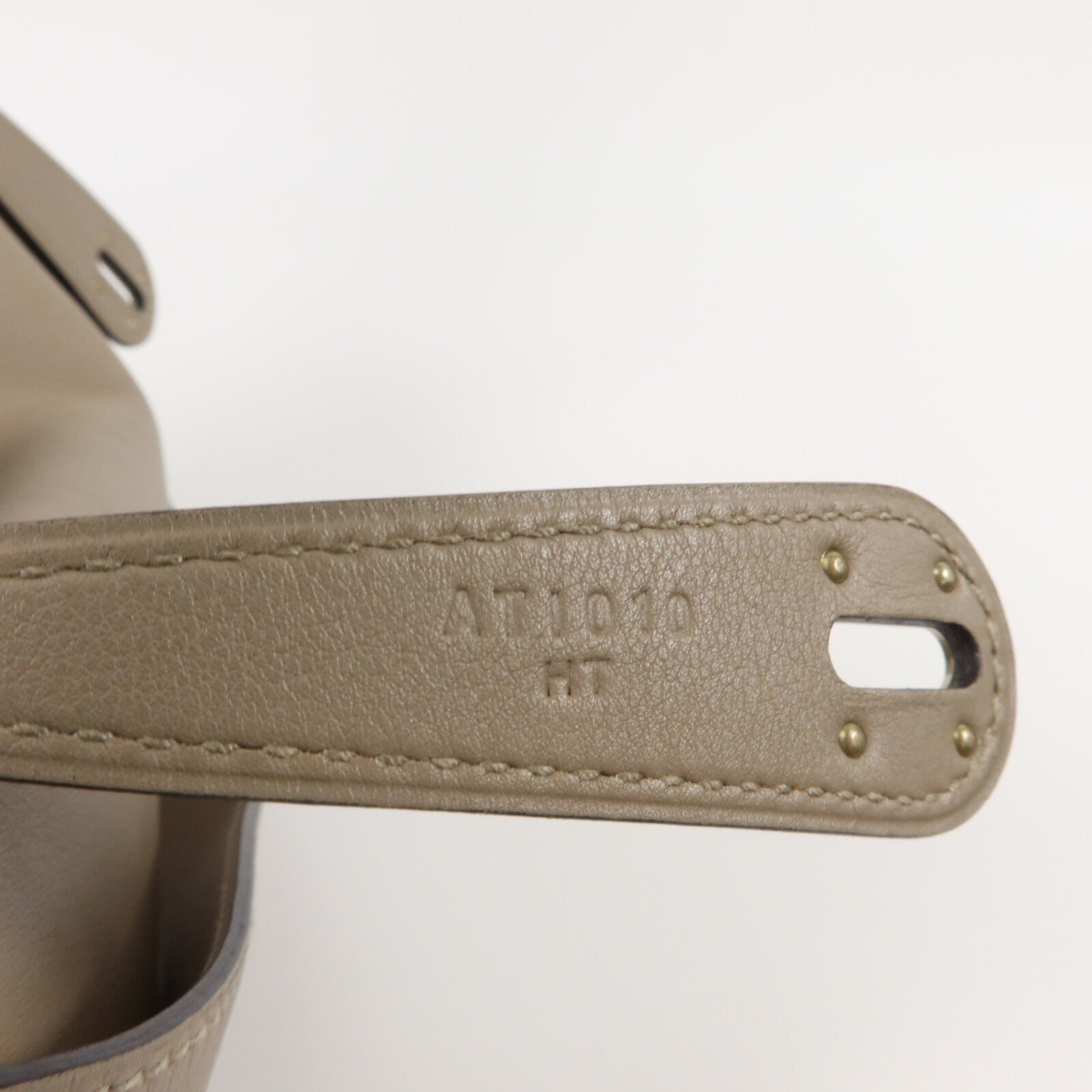 HERMES Swift皮革Lindy 26手挽肩背兩用袋Gris Asphalte