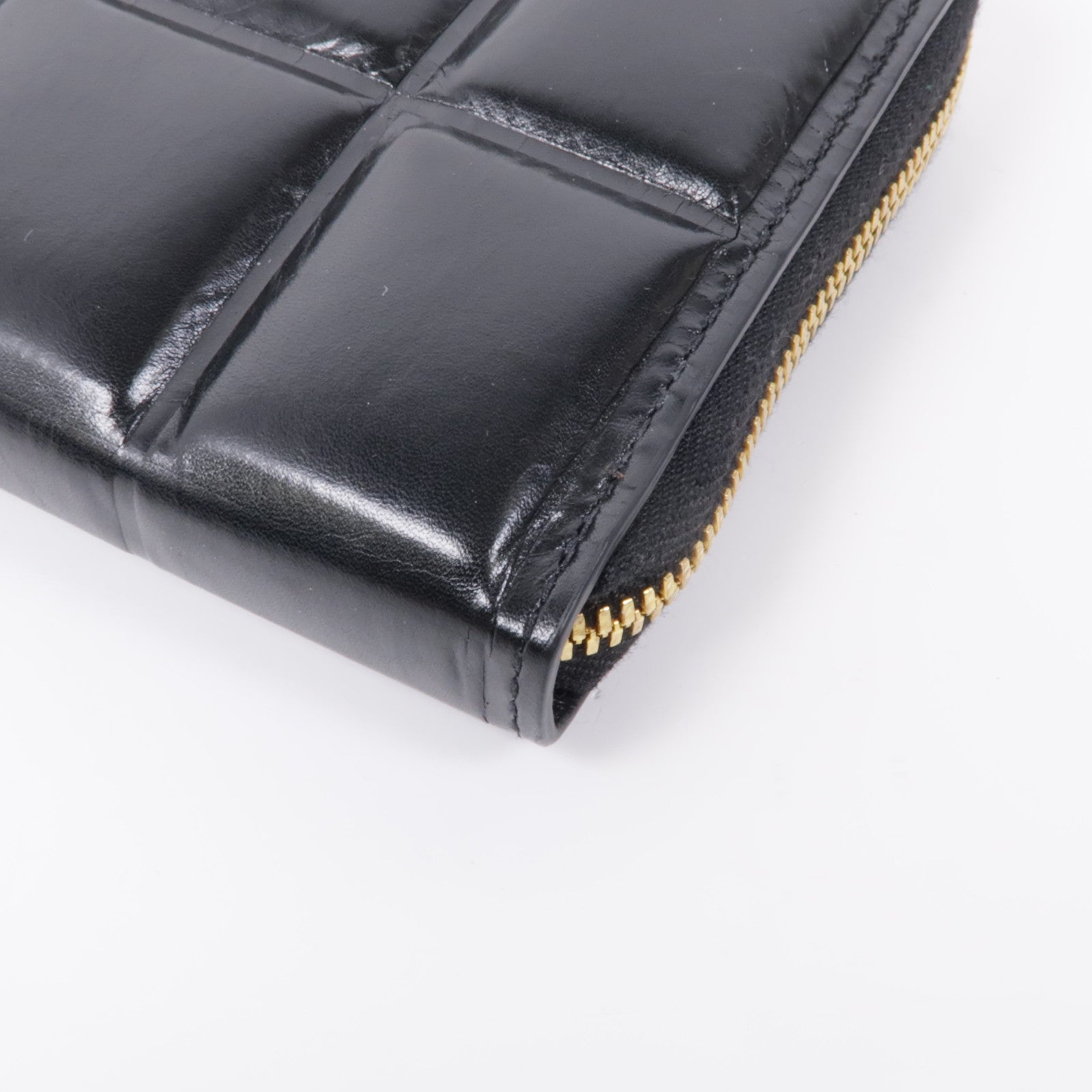 BOTTEGA VENETA 皮革Long Wallet金扣長錢包