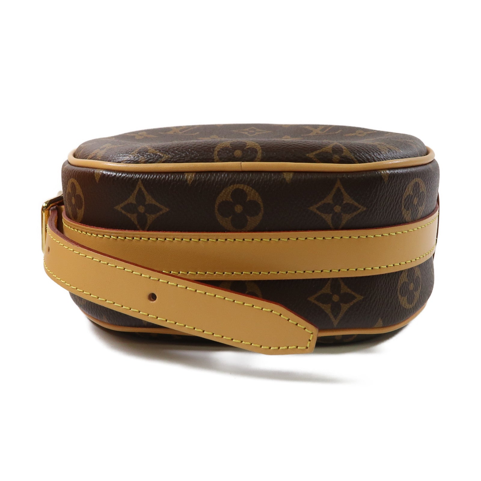 LOUIS VUITTON Monogram Boite Chapeau Souple PM金扣肩背袋啡色