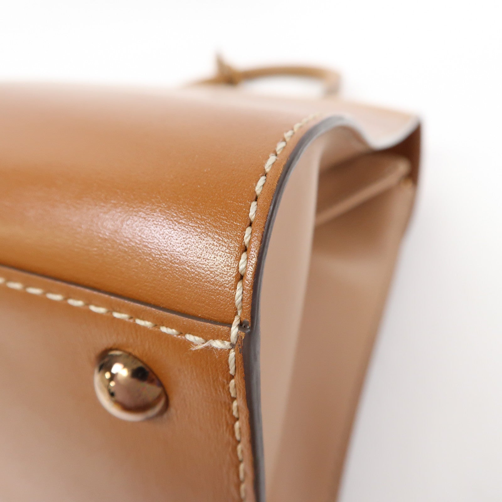 SELECTION 牛皮皮革Delvaux Brilliant手挽肩背兩用袋啡色