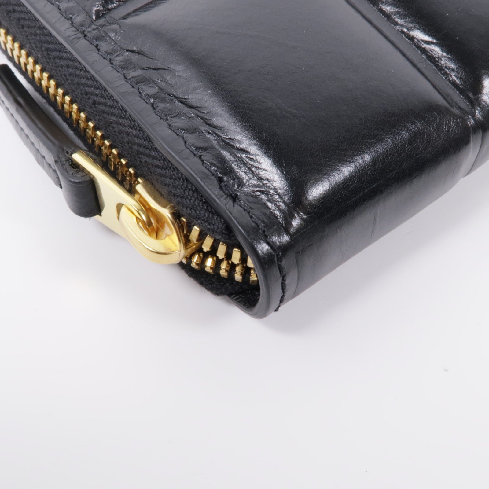 BOTTEGA VENETA 皮革Long Wallet金扣長錢包