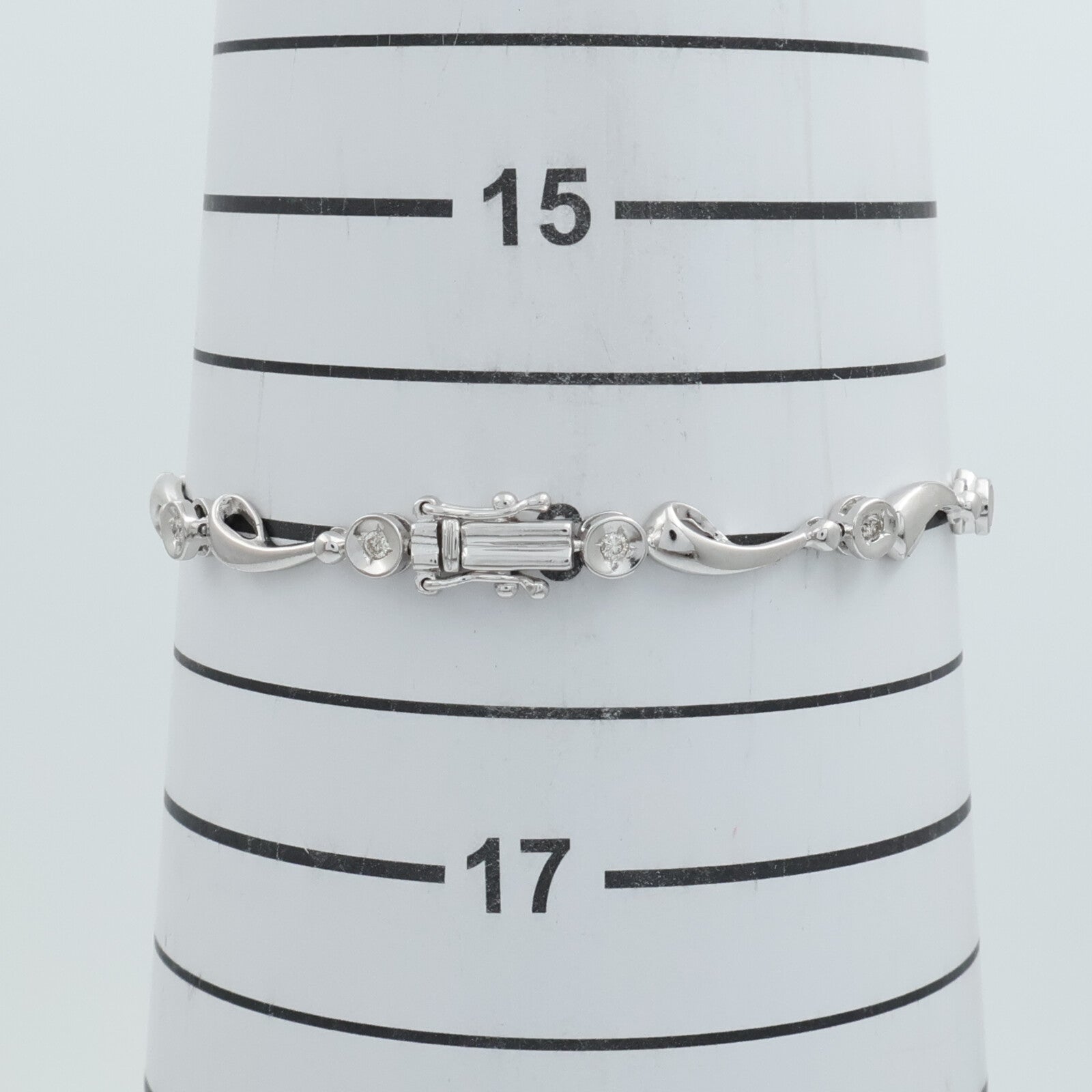 JEWELRY 18K白金Bracelet鑽石手鏈