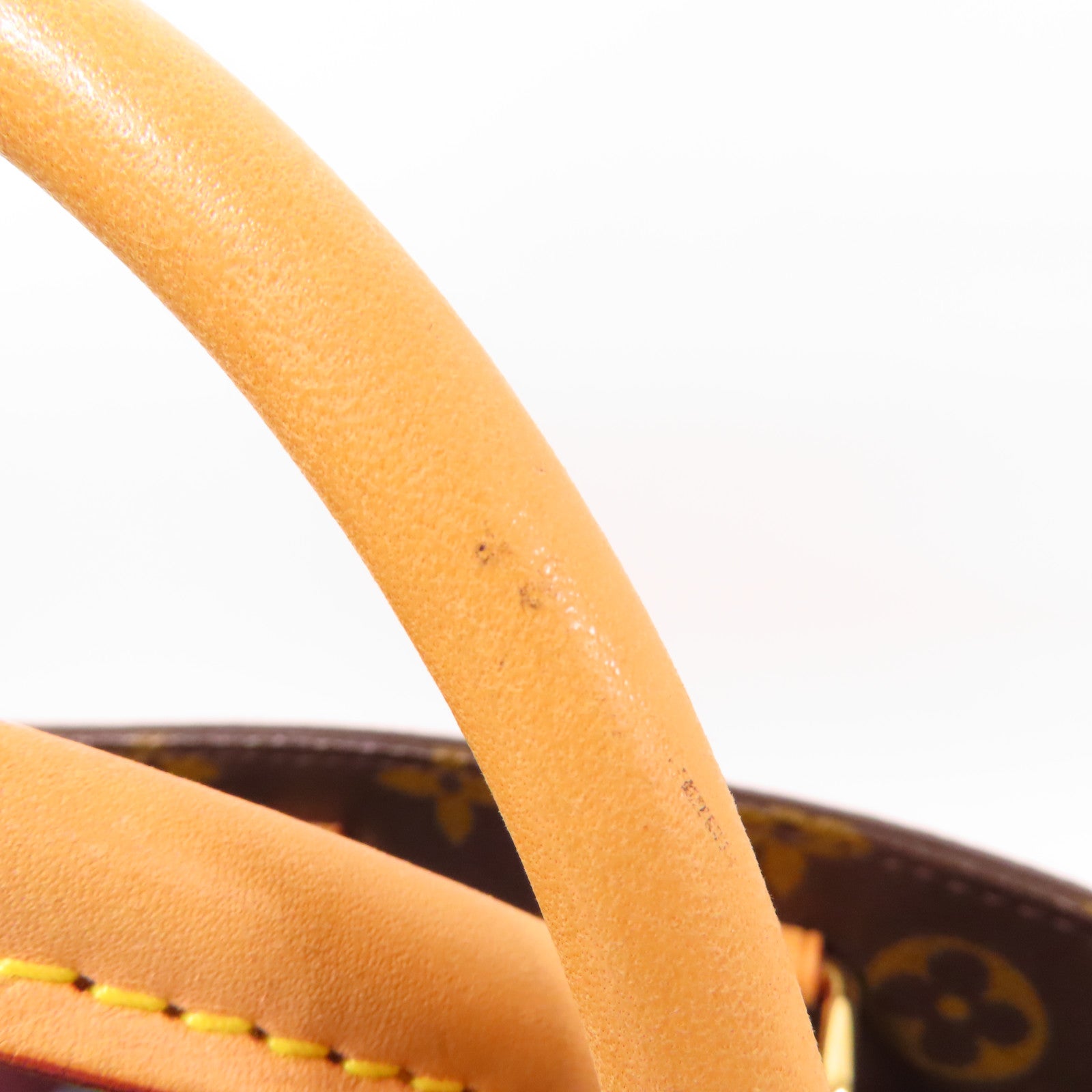 LOUIS VUITTON Monogram Montaigne BB金扣手挽肩背兩用袋棕色
