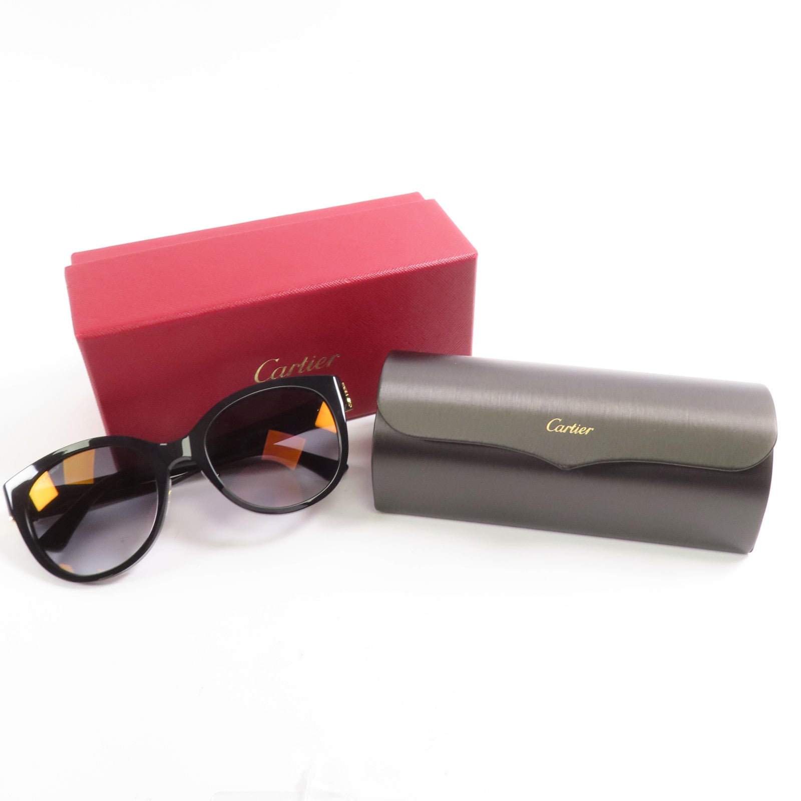 CARTIER PVC Sunglasses金扣太陽眼鏡
