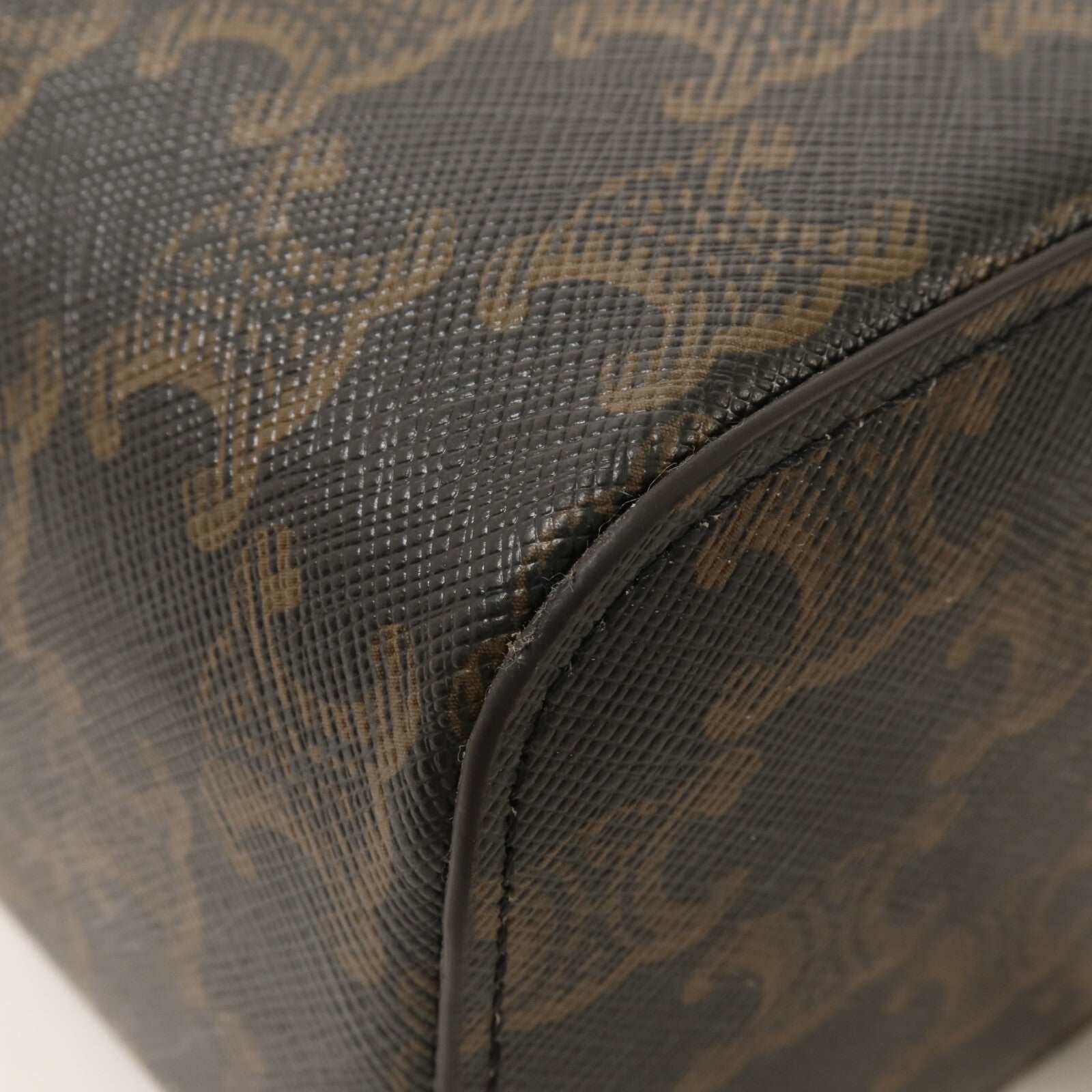 CELINE 塗層帆布Mini Vanity Case手挽肩背兩用袋