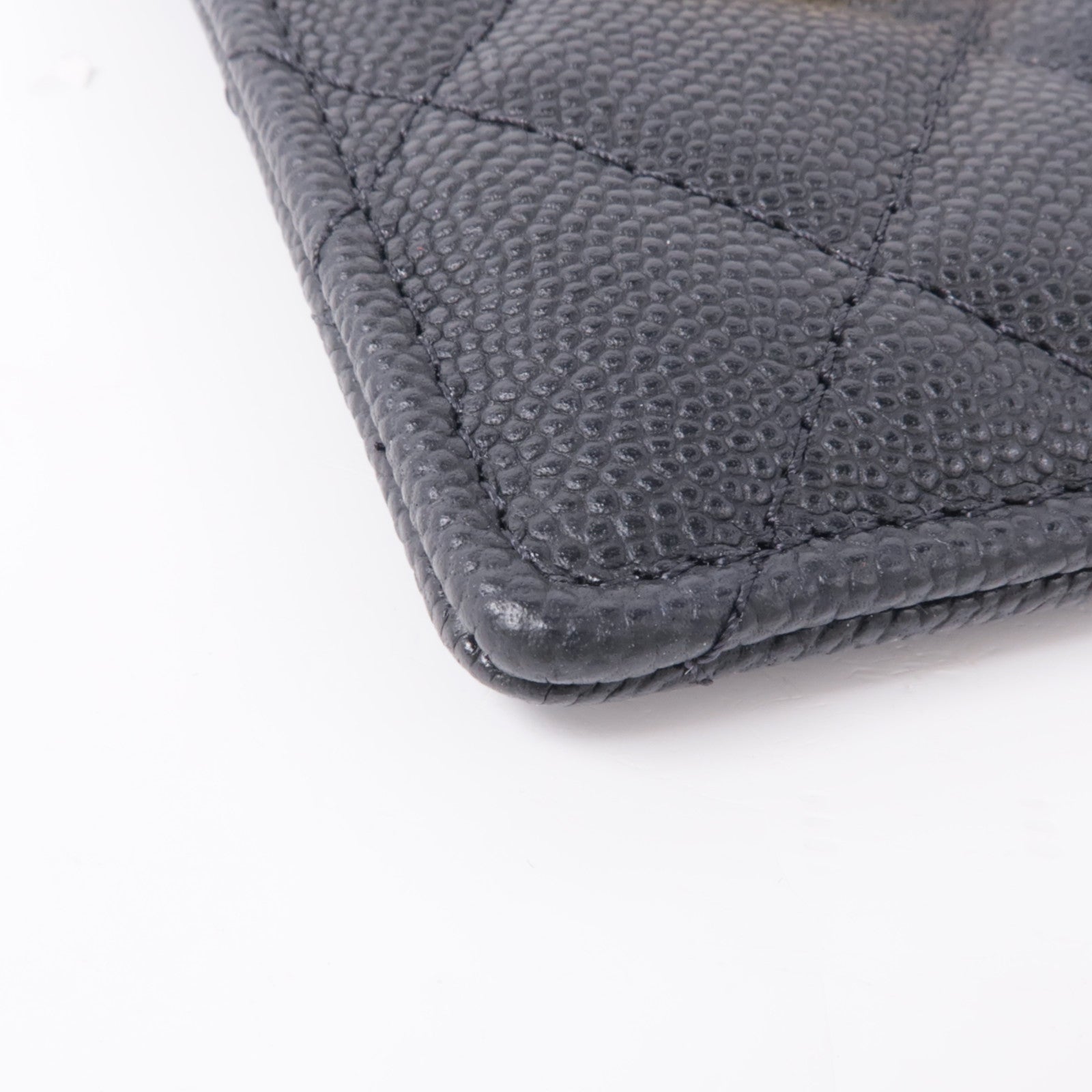 CHANEL 牛皮皮革Card Case金扣卡片套