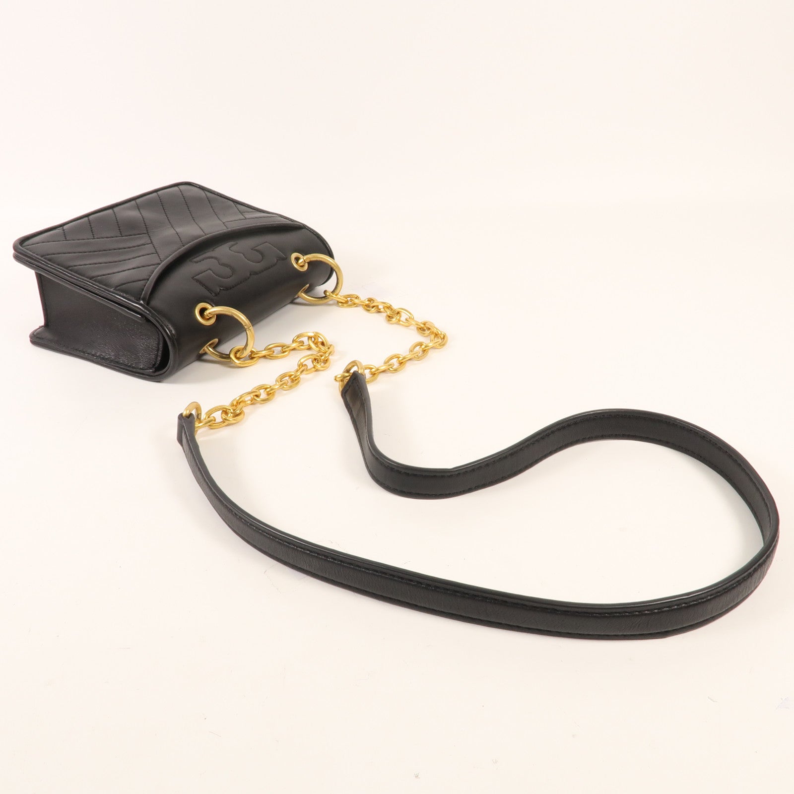 牛皮皮革Shoulder Bag金扣肩背袋