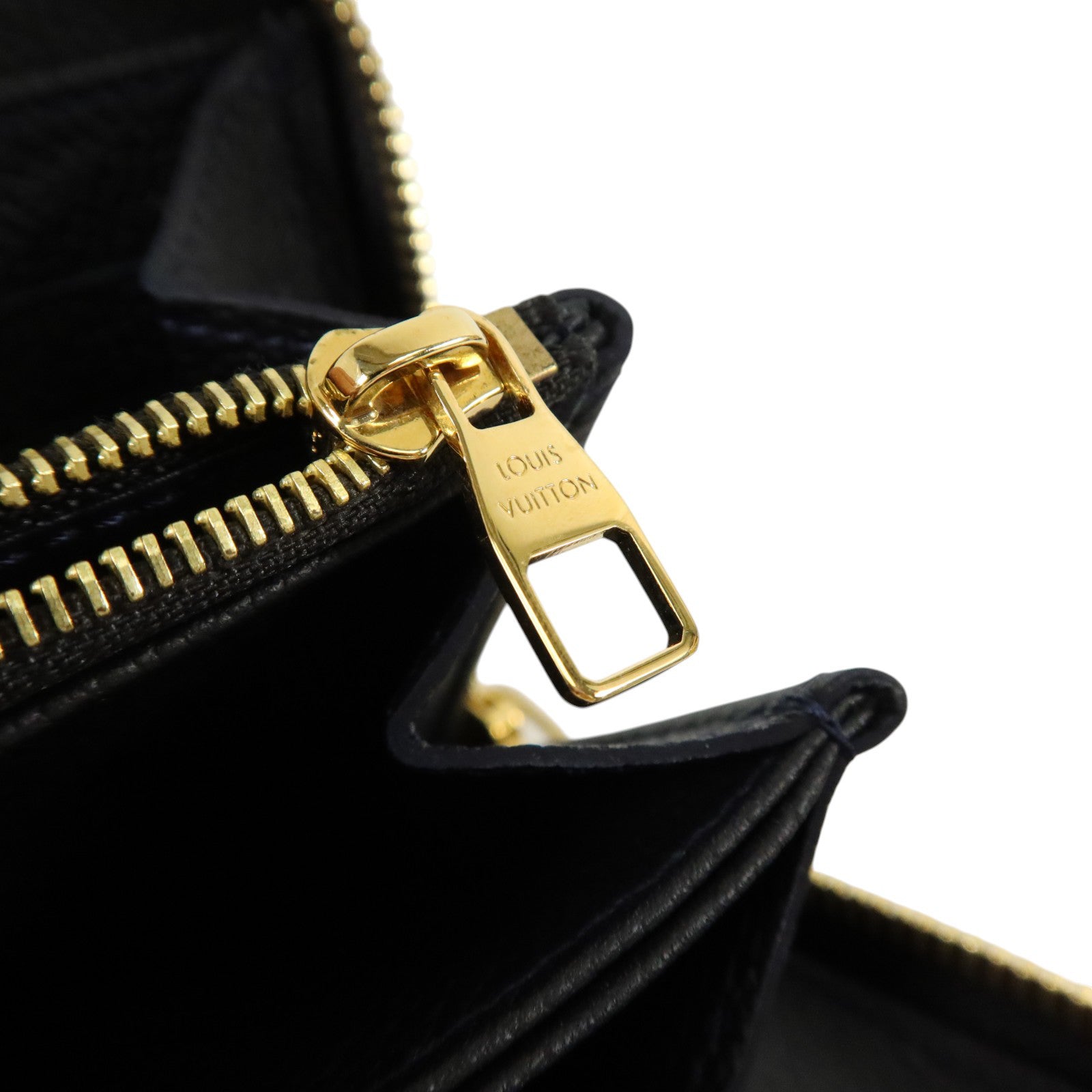 LOUIS VUITTON Monogram Empreinte Zippy Long Wallet金扣長錢包