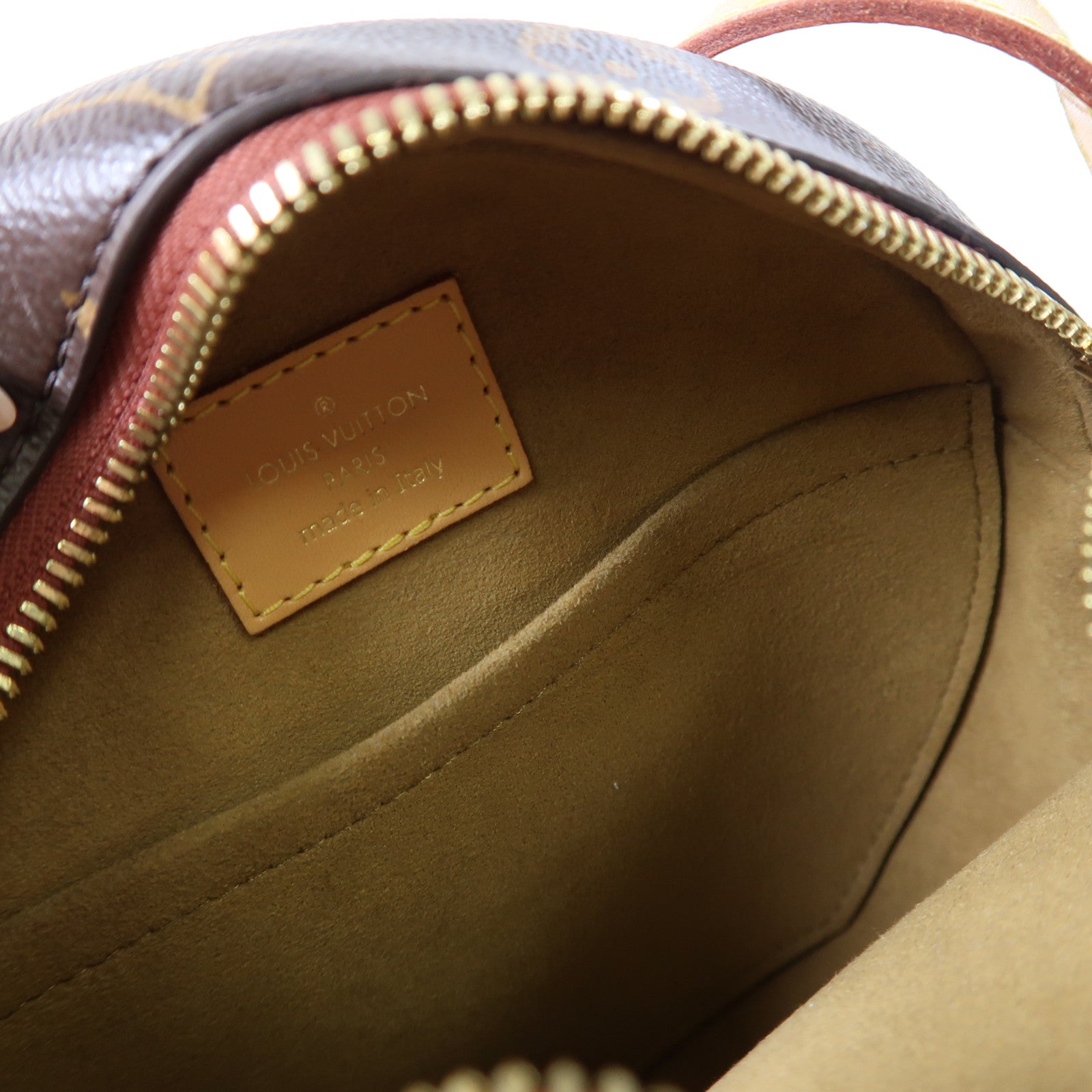 LOUIS VUITTON Monogram Boite Chapeau Souple PM金扣肩背袋啡色