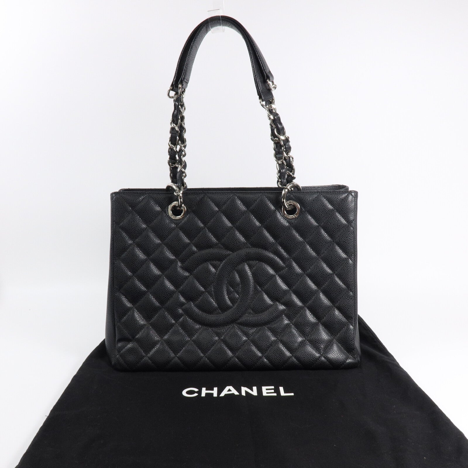CHANEL 牛皮皮革GST Grand Shopping Tote肩背袋/手挽袋