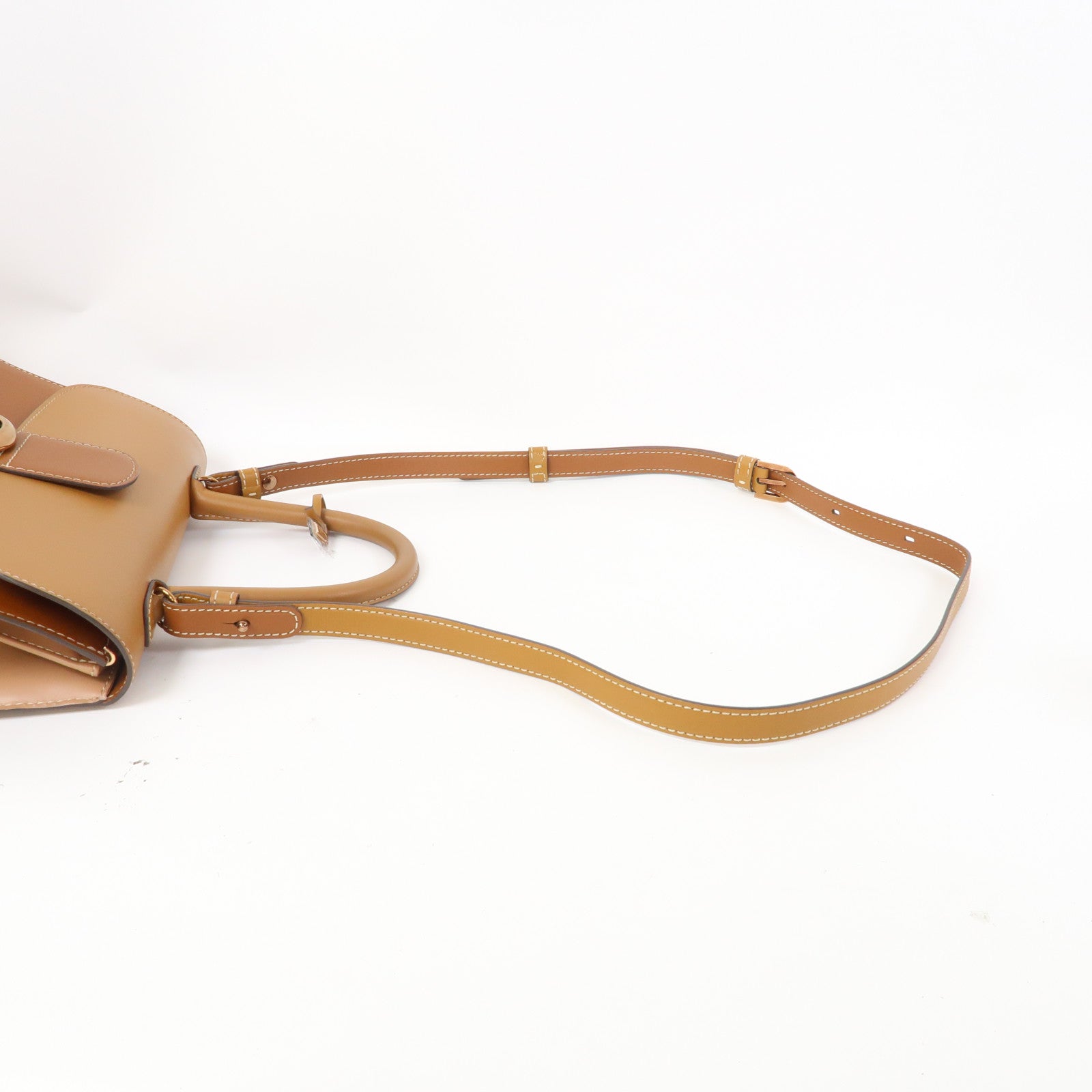 SELECTION 牛皮皮革Delvaux Brilliant手挽肩背兩用袋啡色