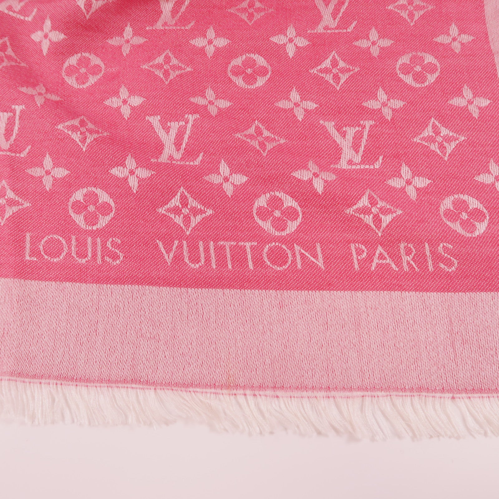 LOUIS VUITTON 羊毛/絲質Scarf圍巾