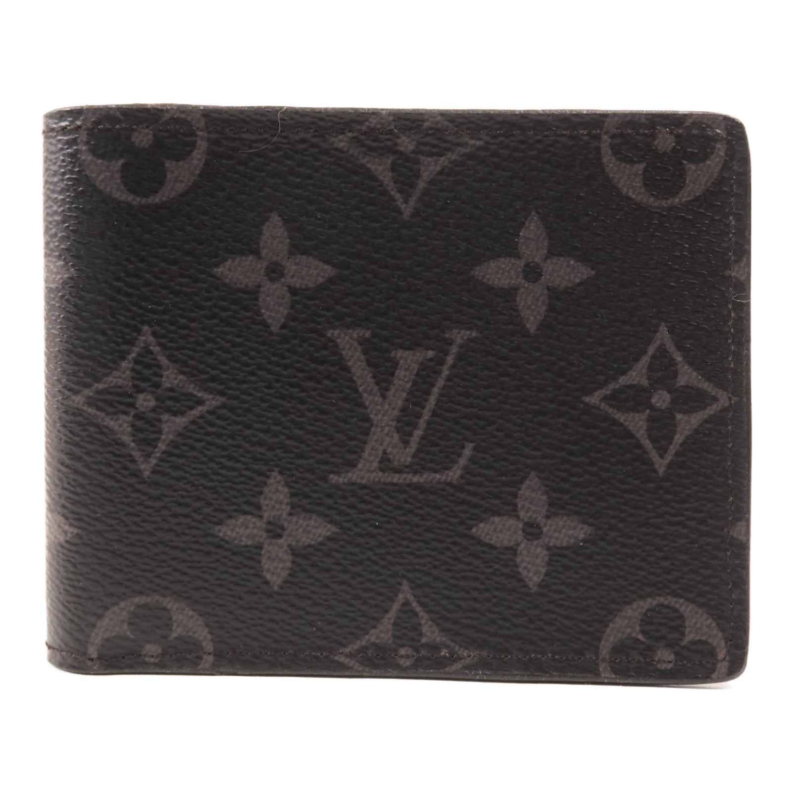 LOUIS VUITTON Monogram Eclipse Slender Wallet錢包