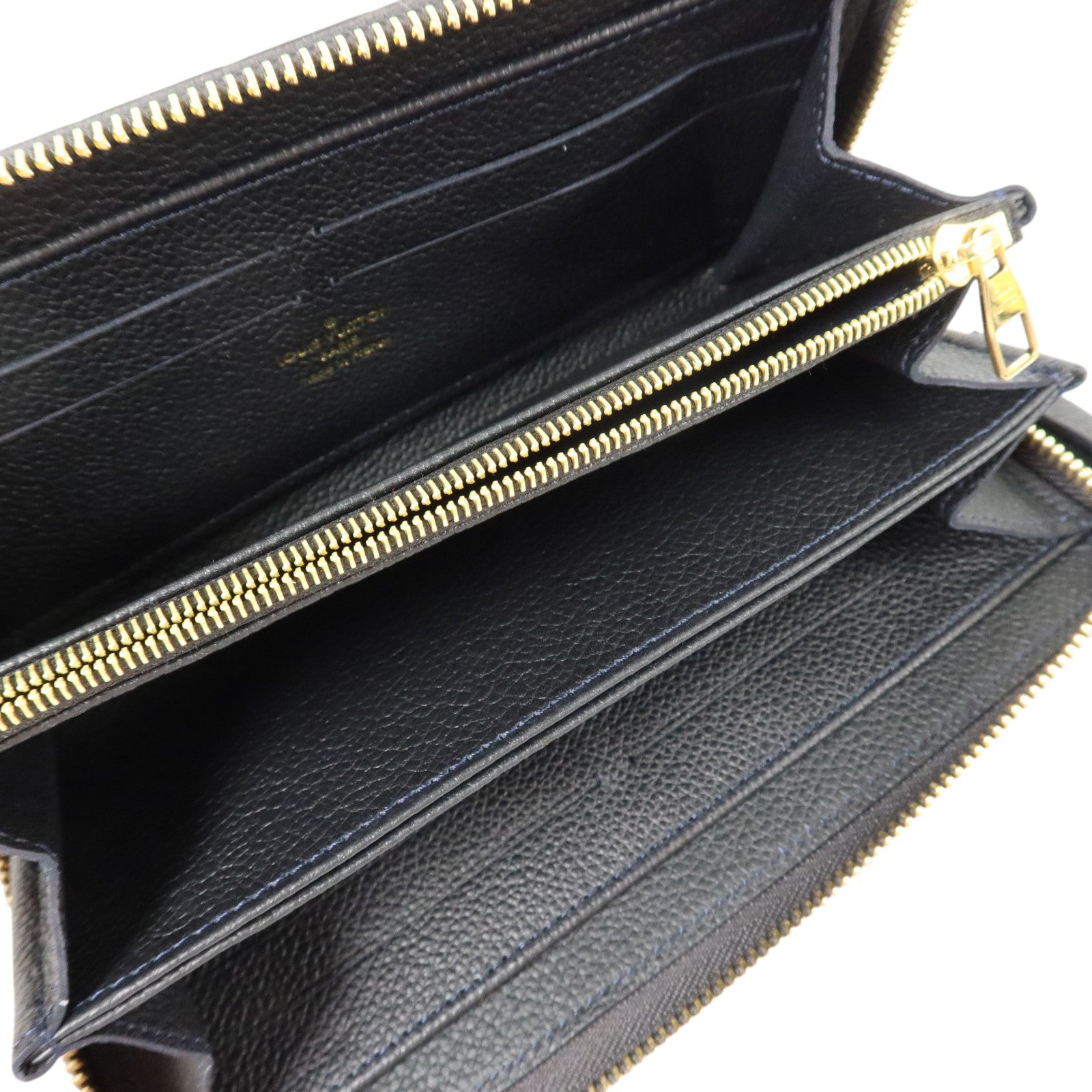 LOUIS VUITTON Monogram Empreinte Zippy Long Wallet金扣長錢包