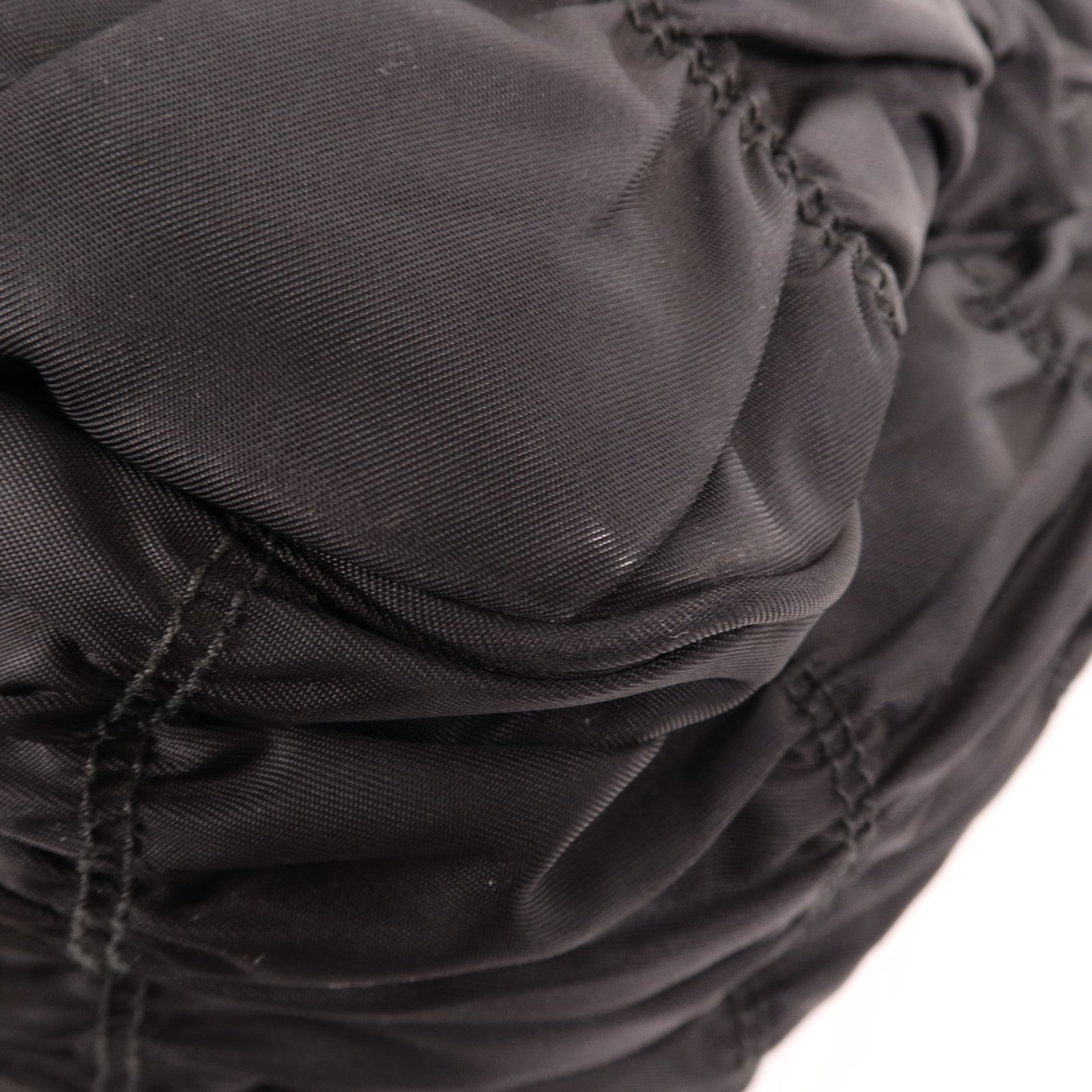 PRADA 尼龍Tessuto Gaufre金扣手挽肩背兩用袋