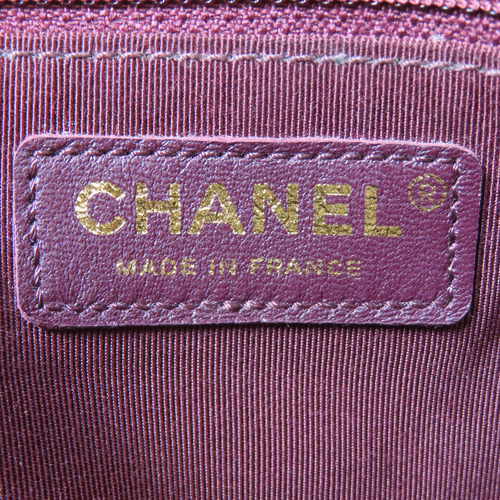 CHANEL 【激減優惠】菱格牛皮皮革Bucket Totebag金扣鏈帶手挽肩背兩用袋啡色