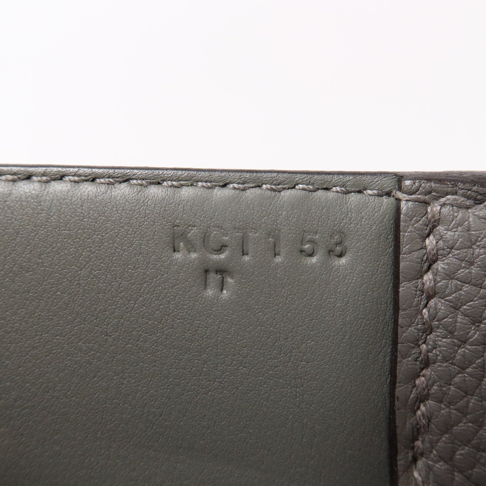 HERMES Togo皮革/Swift皮革Sac Medor手挽肩背兩用袋Gris Meyer