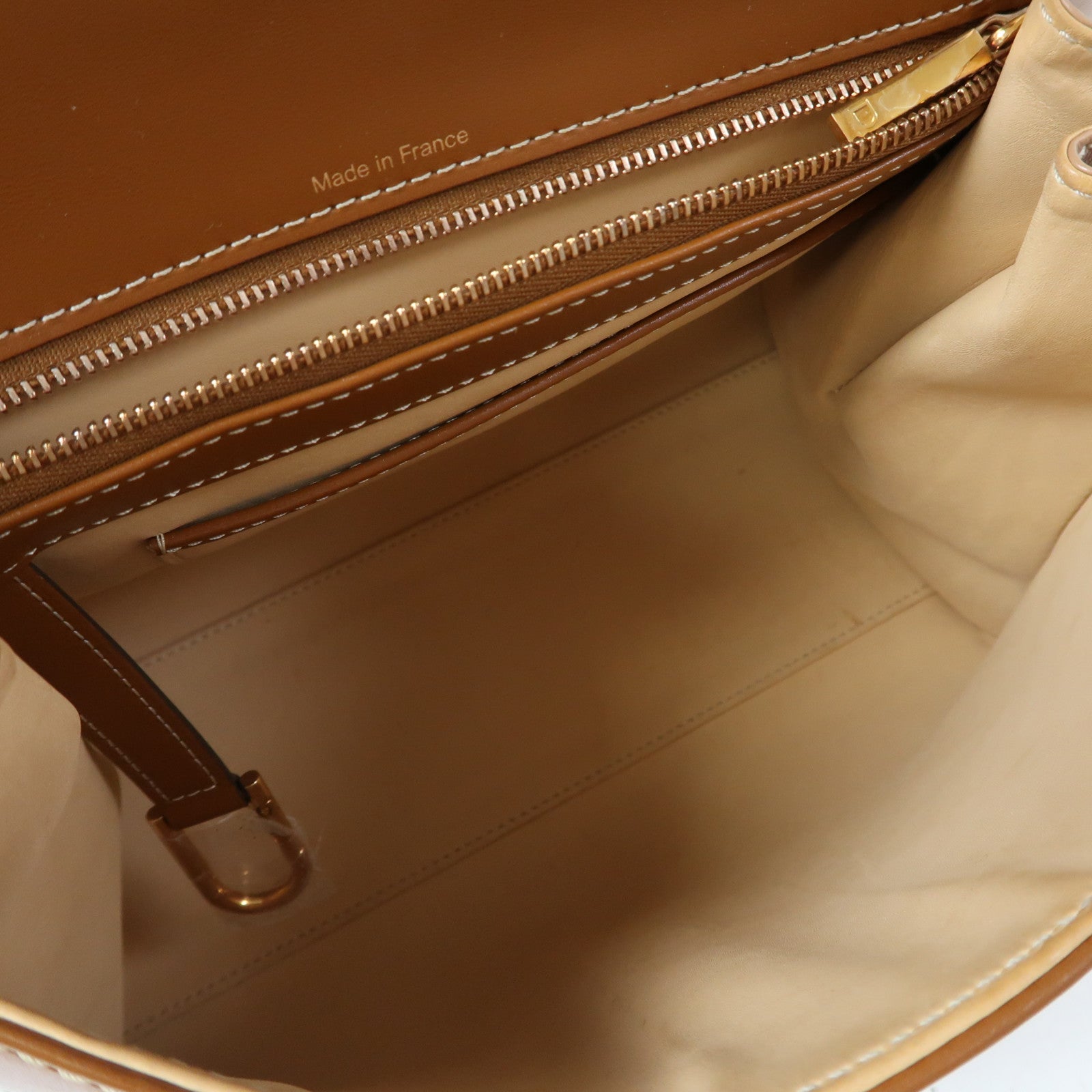SELECTION 牛皮皮革Delvaux Brilliant手挽肩背兩用袋啡色
