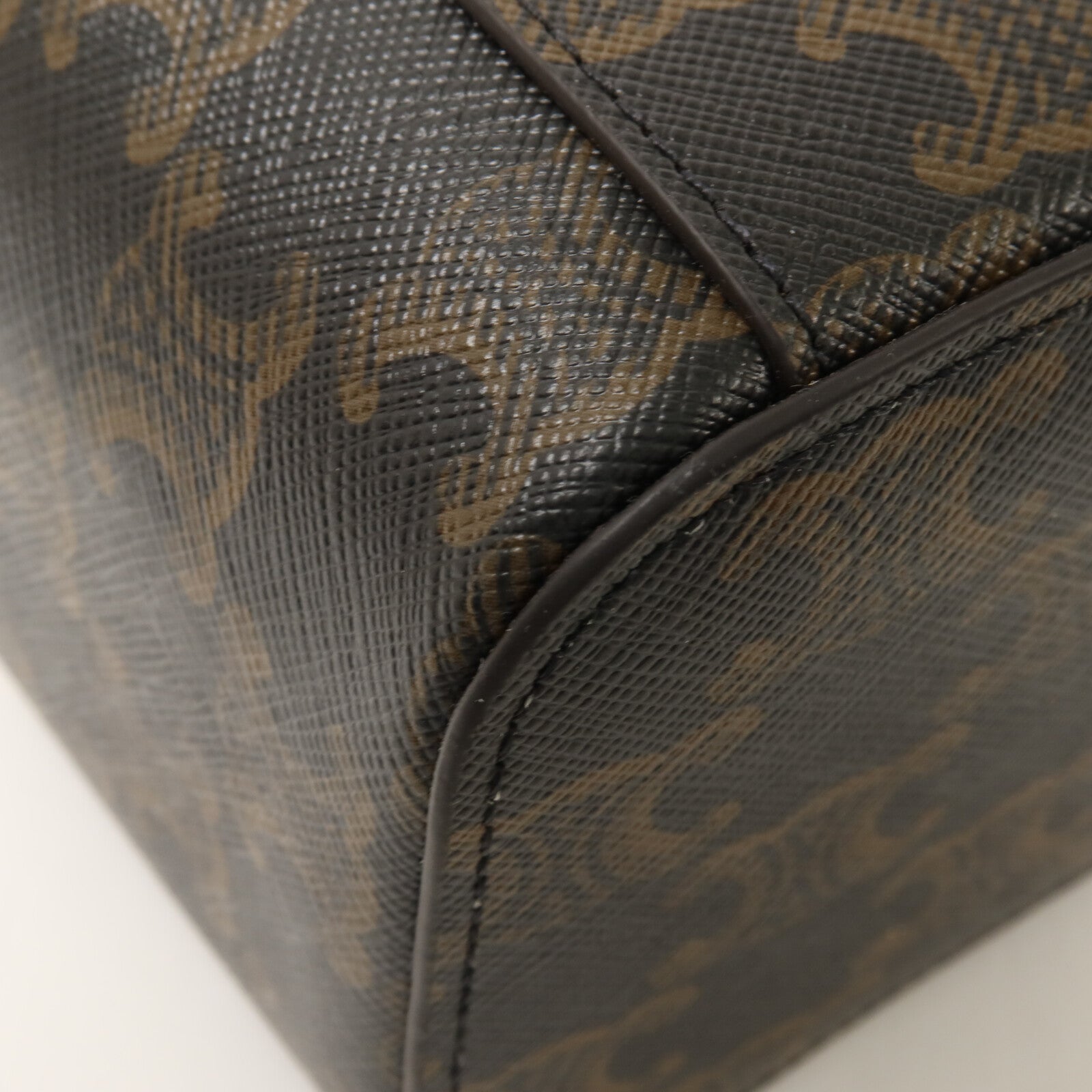 CELINE 塗層帆布Mini Vanity Case手挽肩背兩用袋