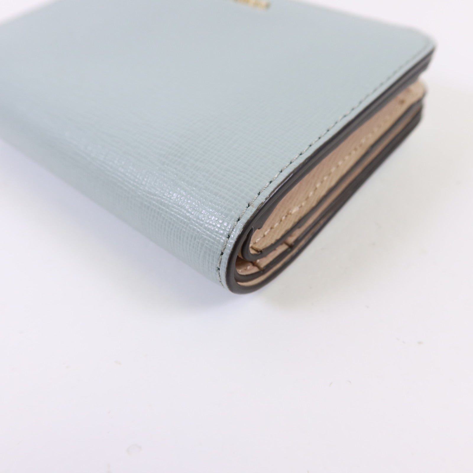 Furla 牛皮皮革Bifold Wallet金扣錢包