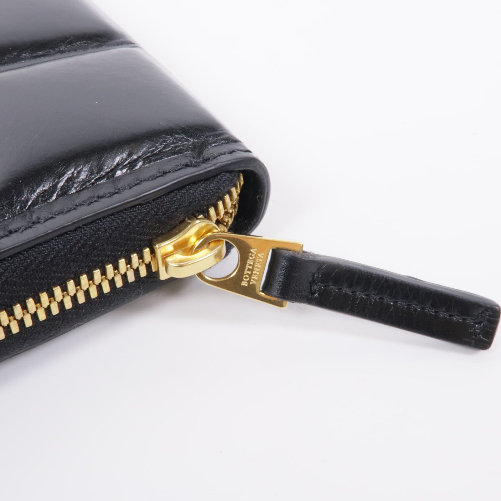 BOTTEGA VENETA 皮革Long Wallet金扣長錢包