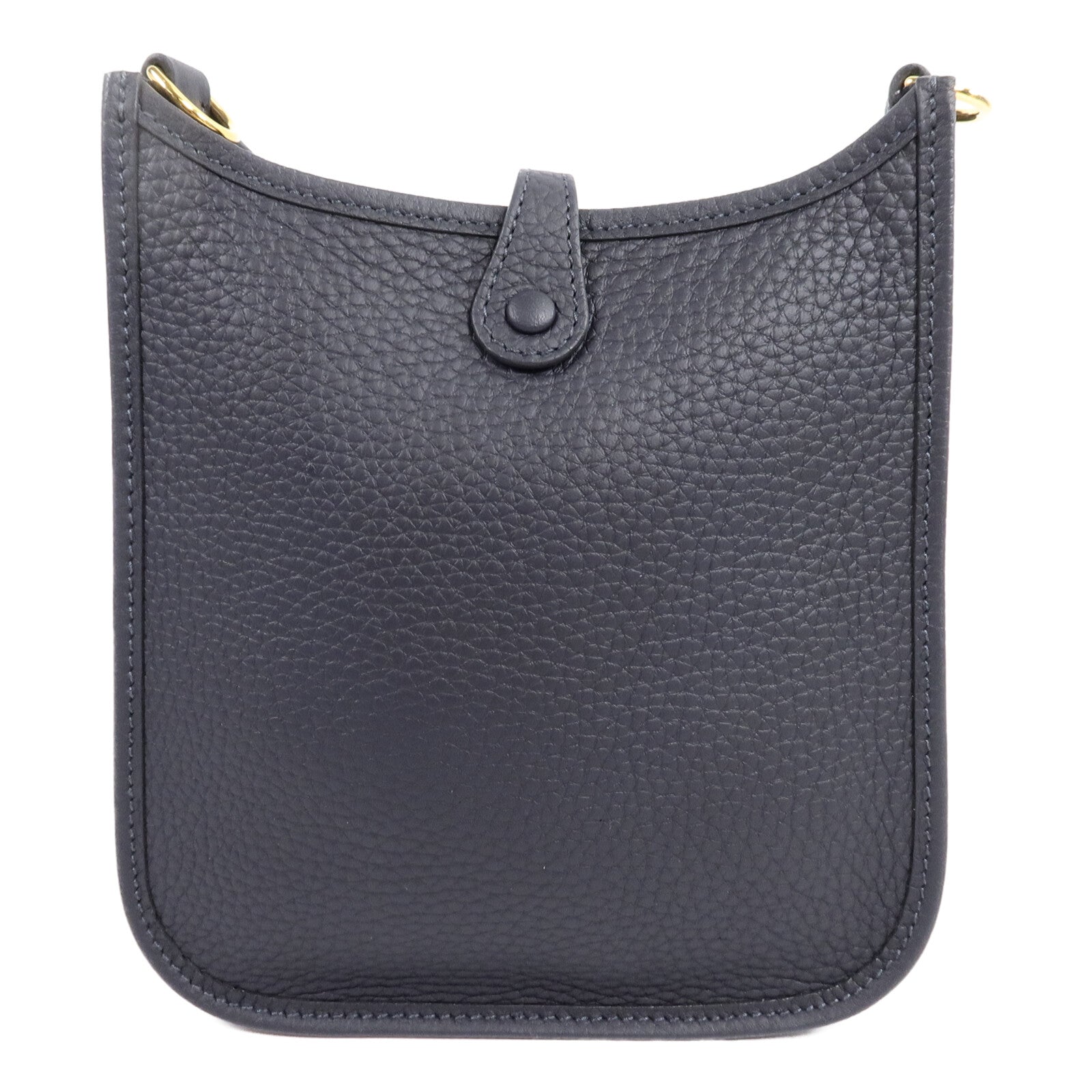 HERMES Clemence皮革Evelyne TPM金扣肩背袋Caban