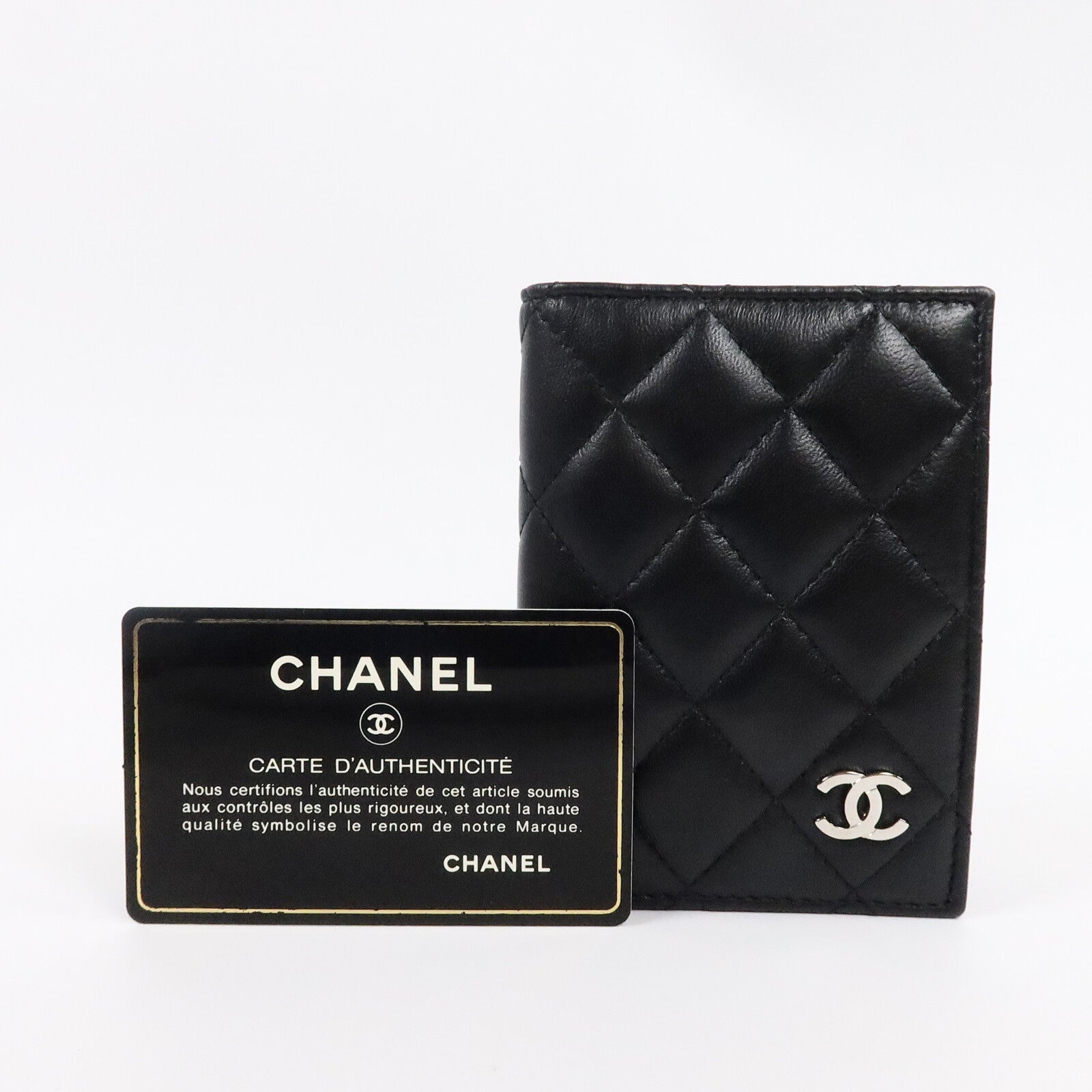 CHANEL 羊皮皮革Classic Quilted Card Holder卡片套