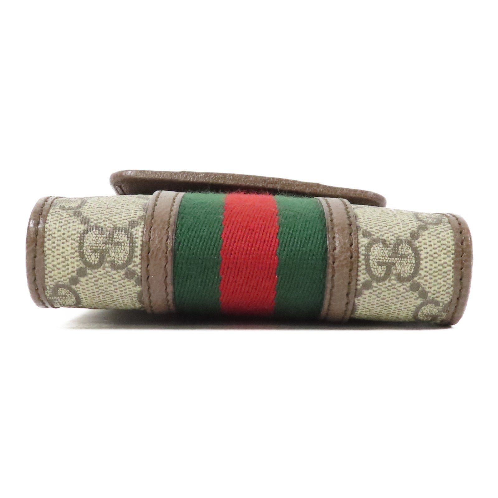 GUCCI 【激減優惠】帆布Shoulder Bag金扣肩背袋啡色/紅色/綠色