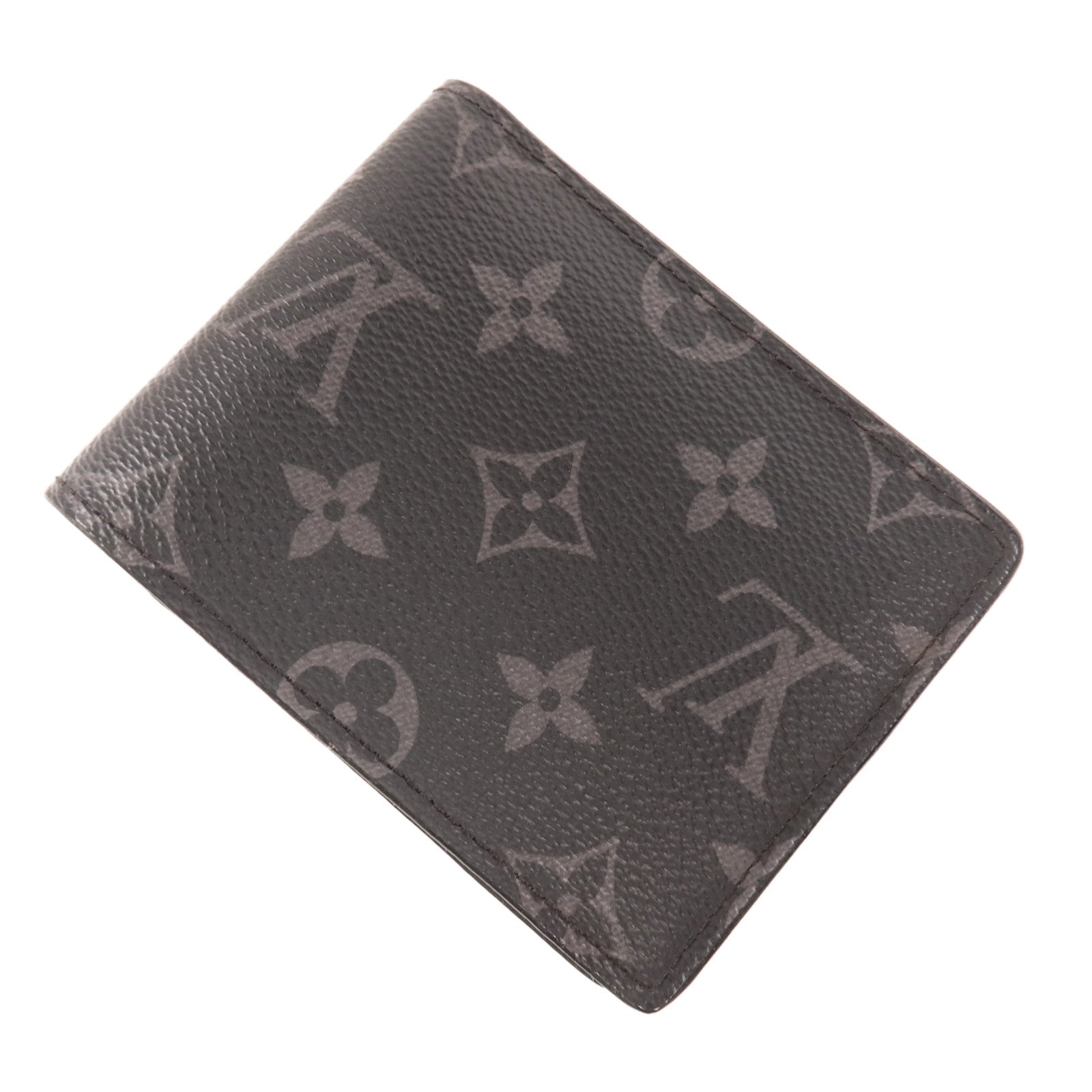 LOUIS VUITTON Monogram Eclipse Slender Wallet錢包