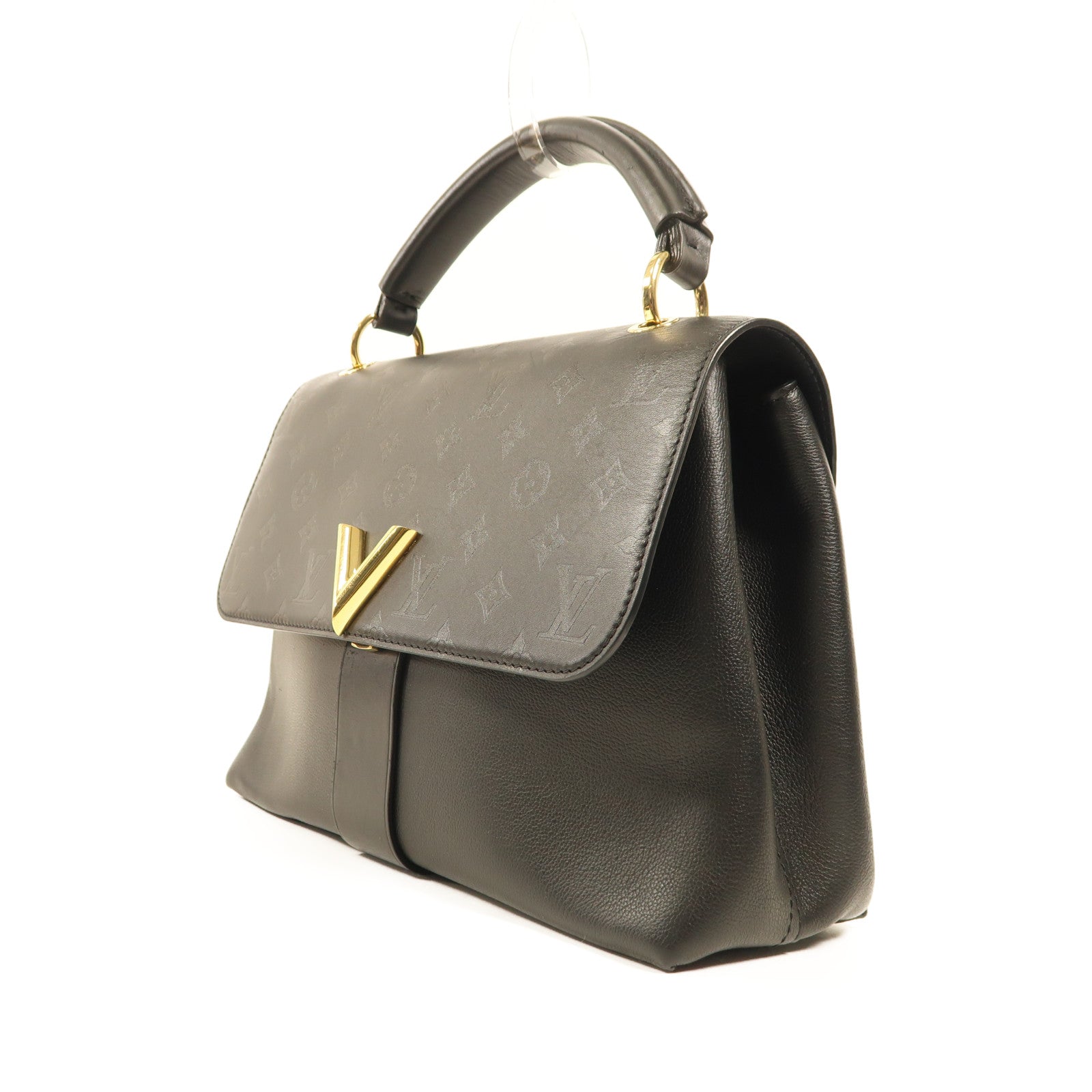 LOUIS VUITTON 【激減優惠】牛皮皮革Very One Handle金扣手挽肩背兩用袋