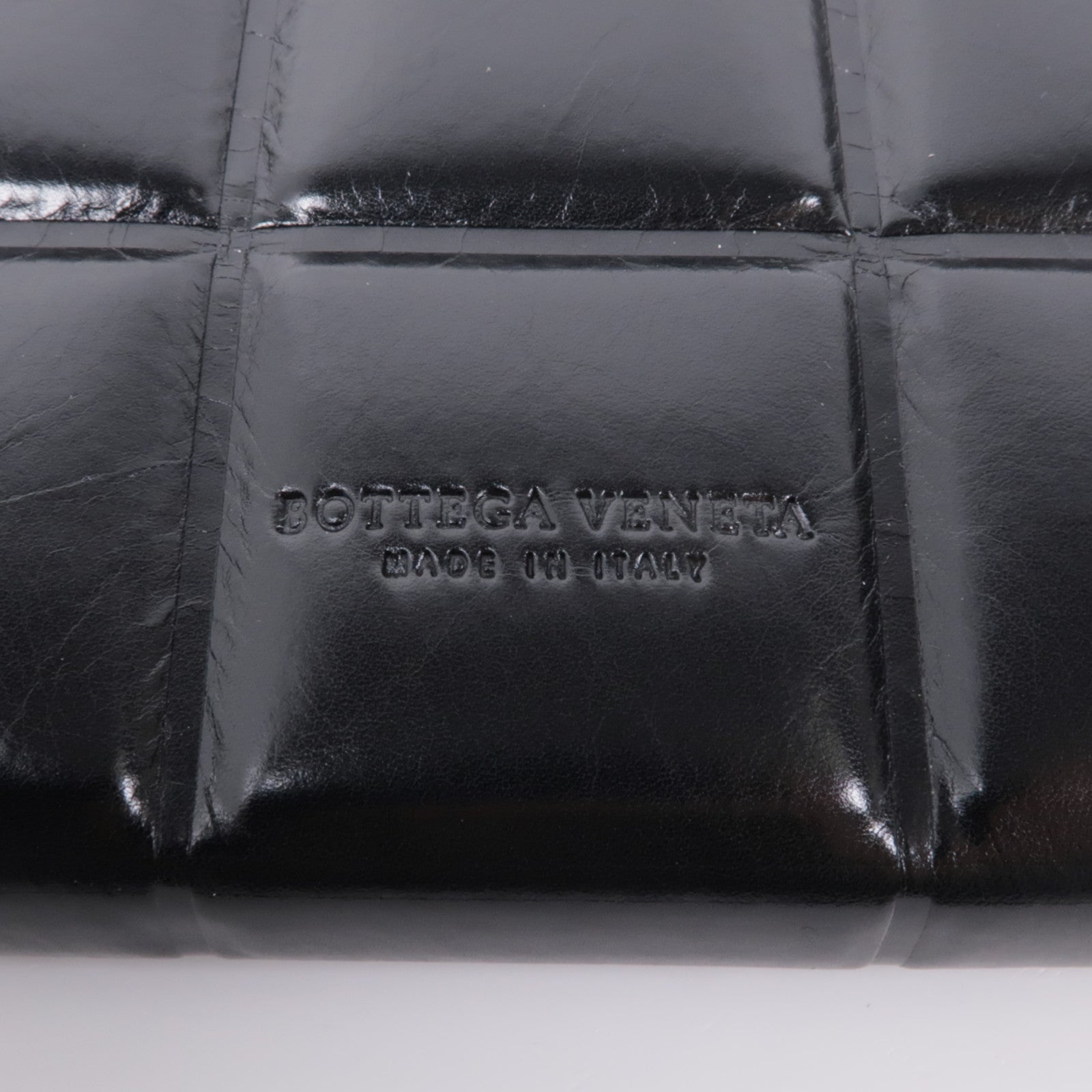 BOTTEGA VENETA 皮革Long Wallet金扣長錢包