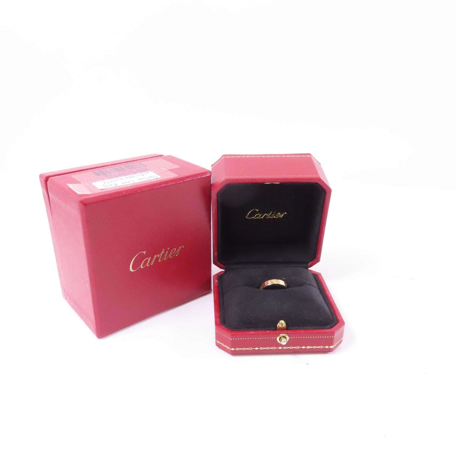 CARTIER 18K黃金Love Ring戒指Cartier#46/US#3.75