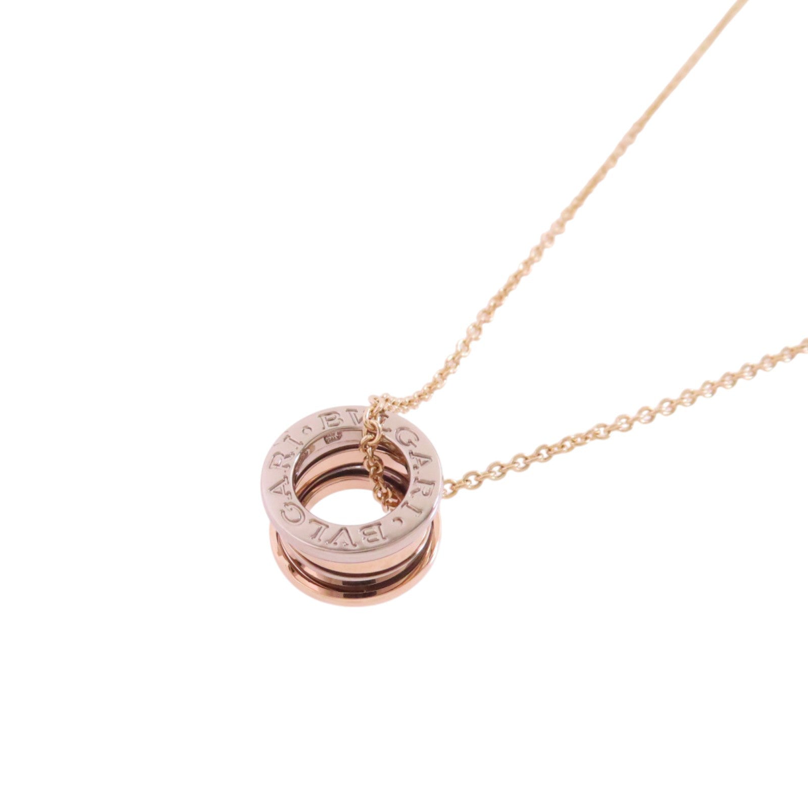 BVLGARI 18K白金/黃金/玫瑰金B-zero1 Perfect Mistake Necklace項鏈