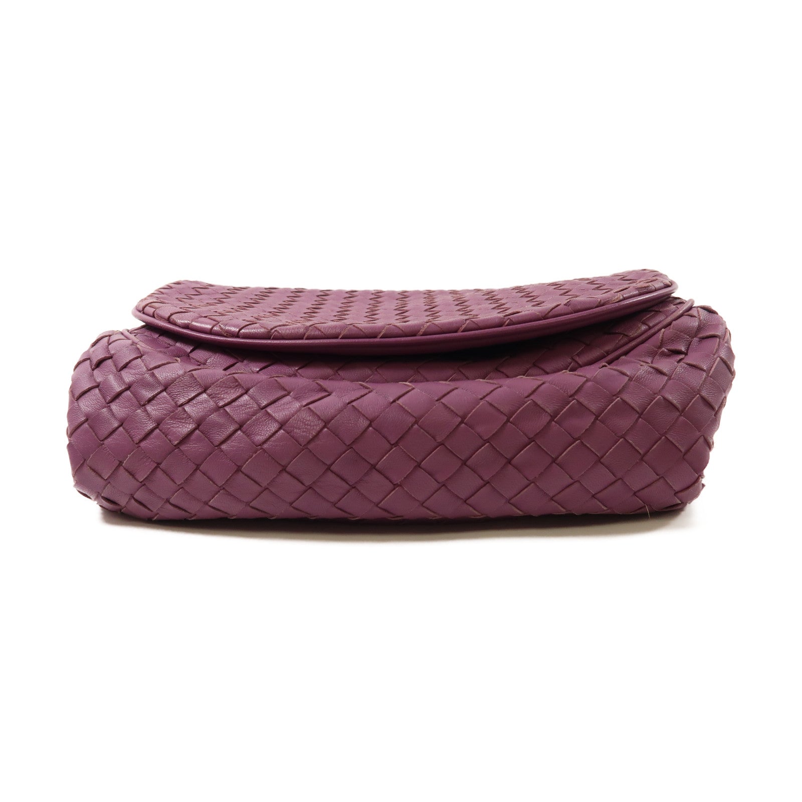 BOTTEGA VENETA 牛皮皮革Shoulder Bag肩背袋紫色
