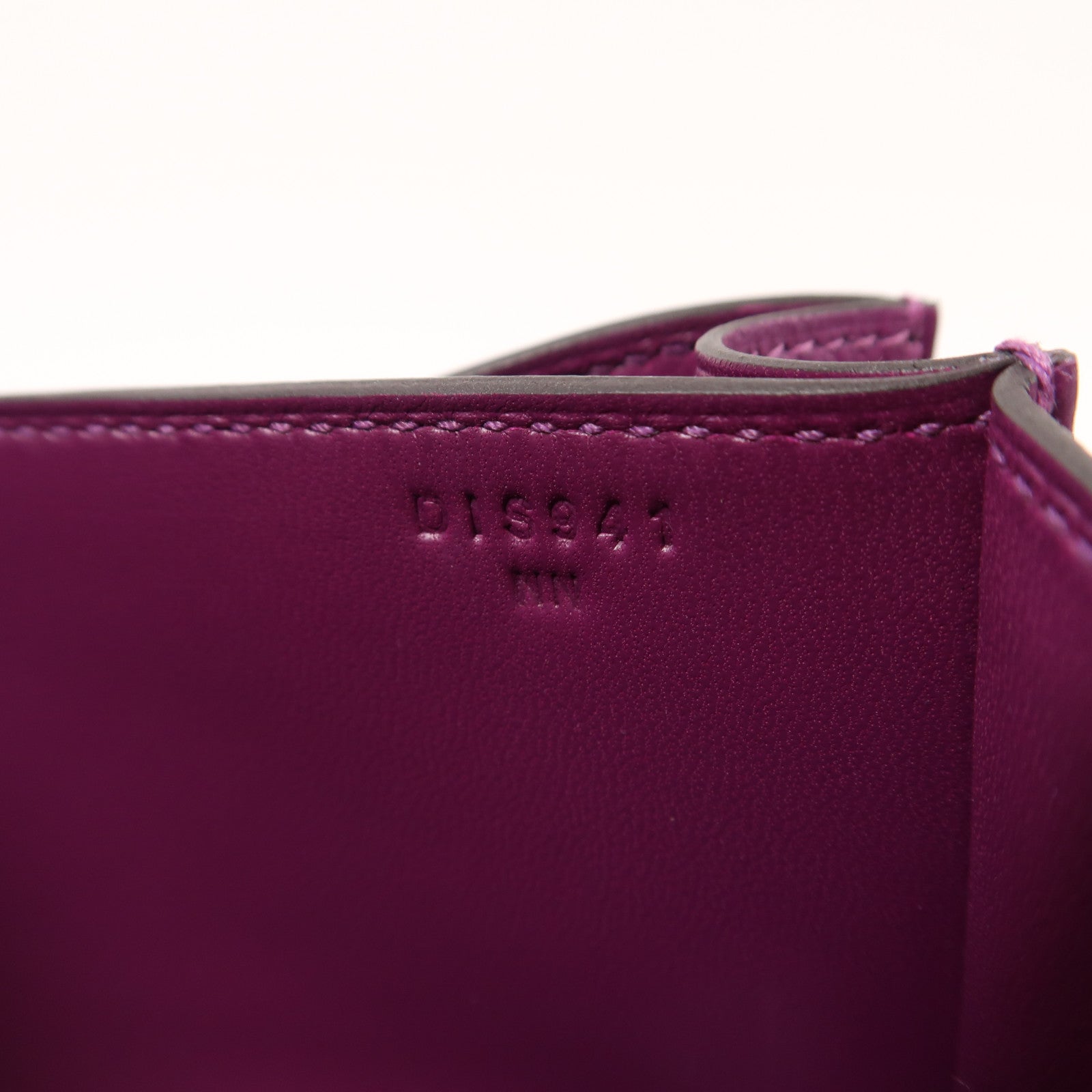 HERMES Evercolor皮革Constance 24金扣肩背袋