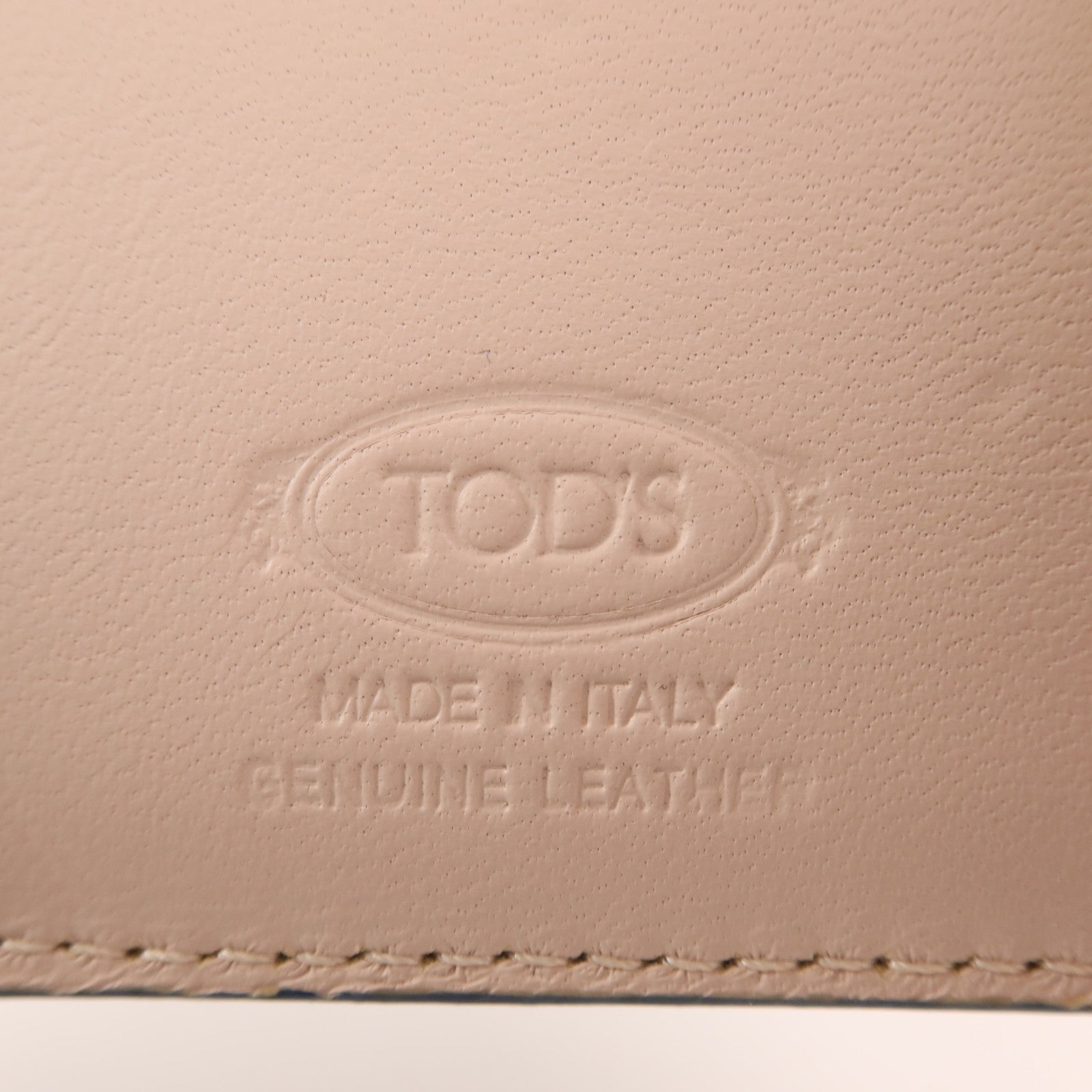 TOD'S 牛皮皮革Wallet金扣錢包